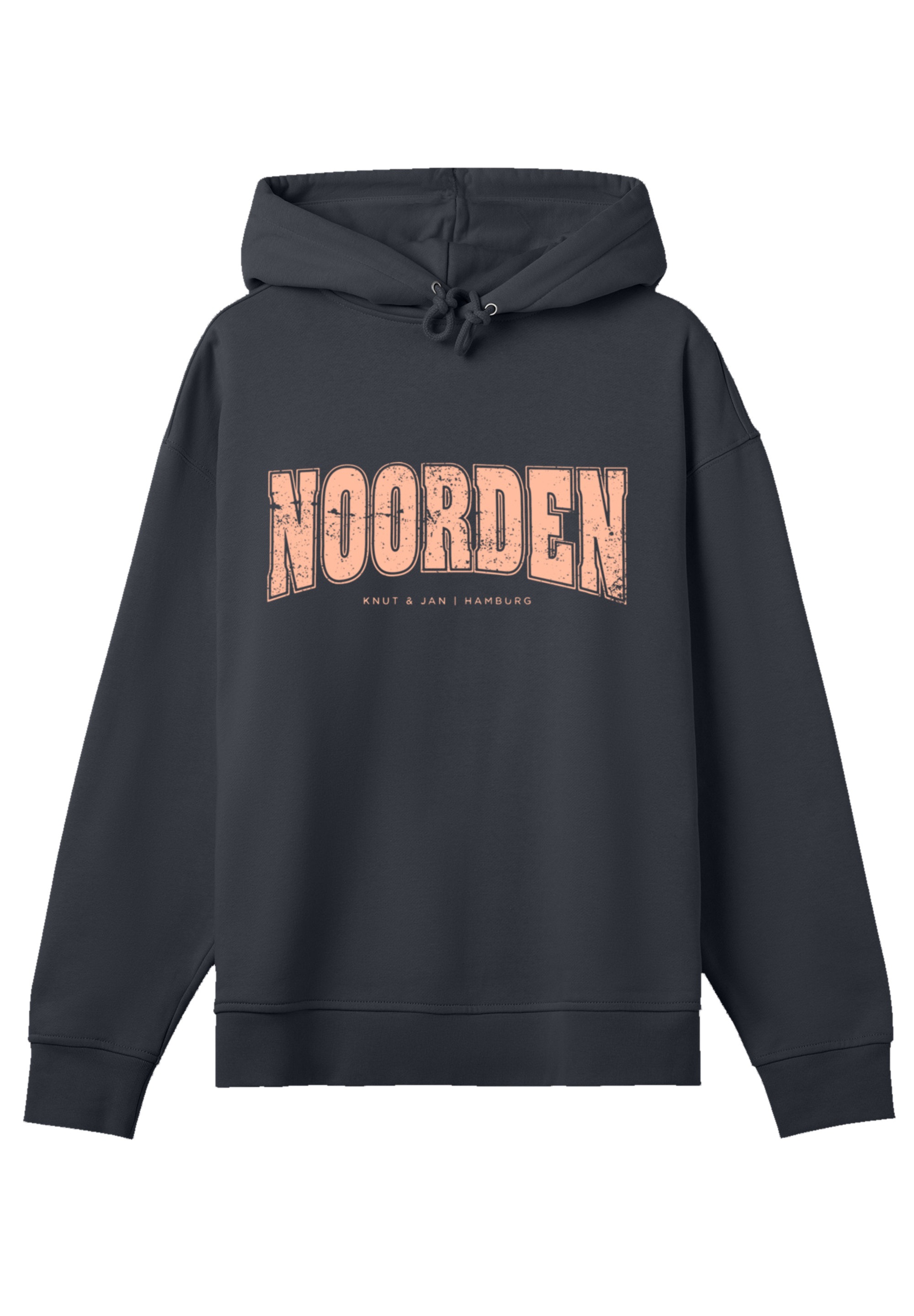 F4NT4STIC Kapuzenpullover »Knut & Jan Hamburg Noorden Collegiate« Premium Qualität