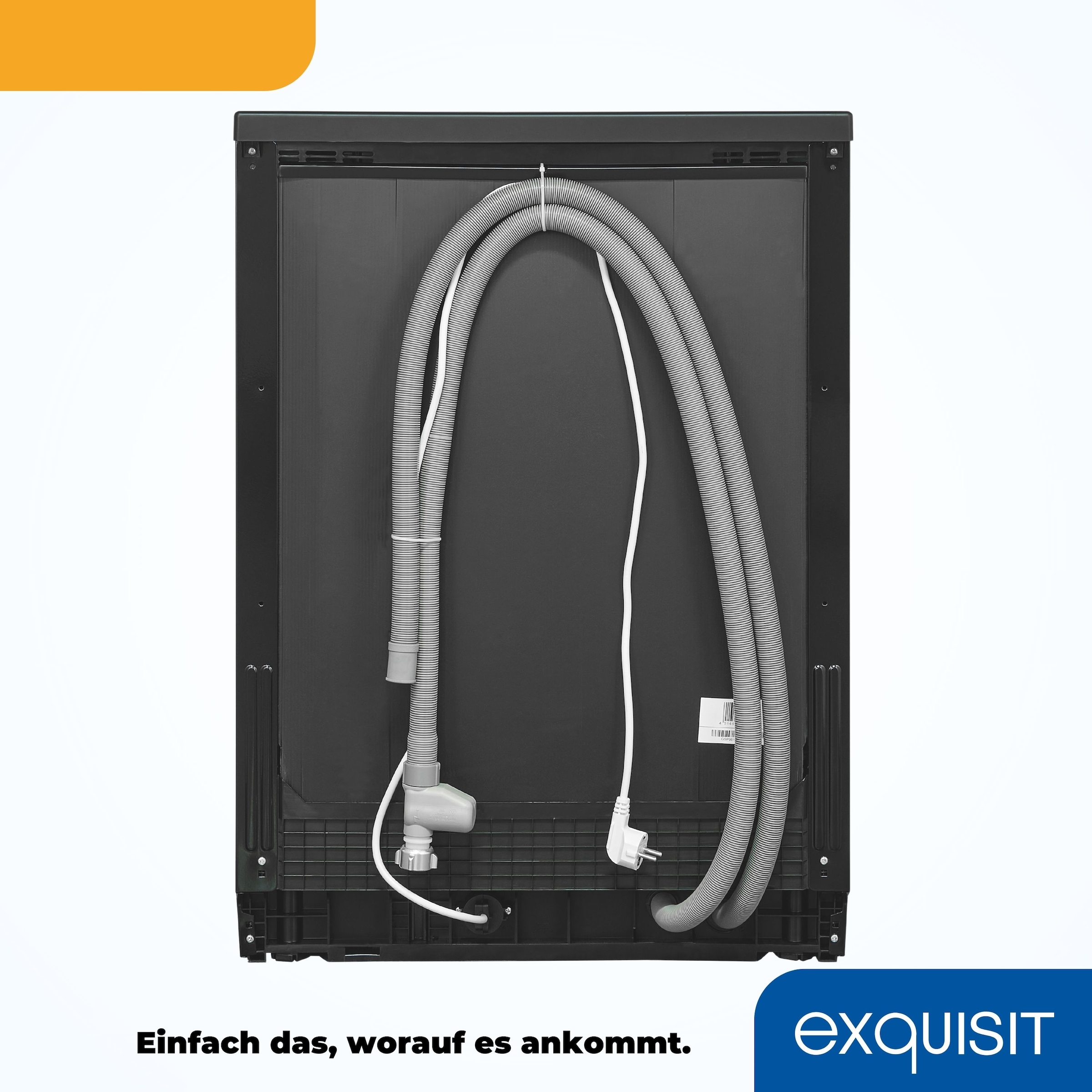 exquisit Standgeschirrspüler »GSP9614-030B«, 14 Maßgedecke