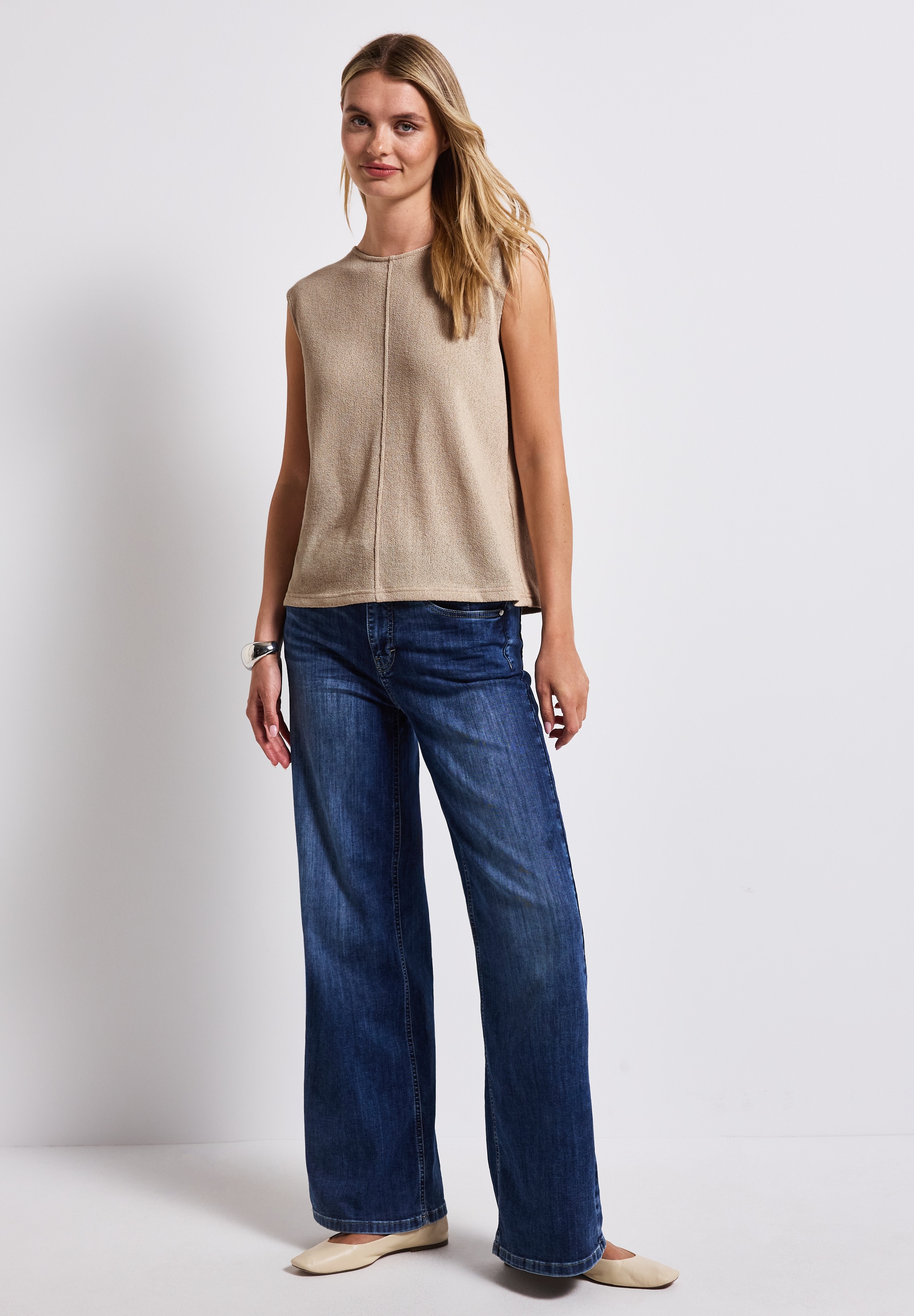 STREET ONE T-Shirt, im soften Baumwoll-Mix