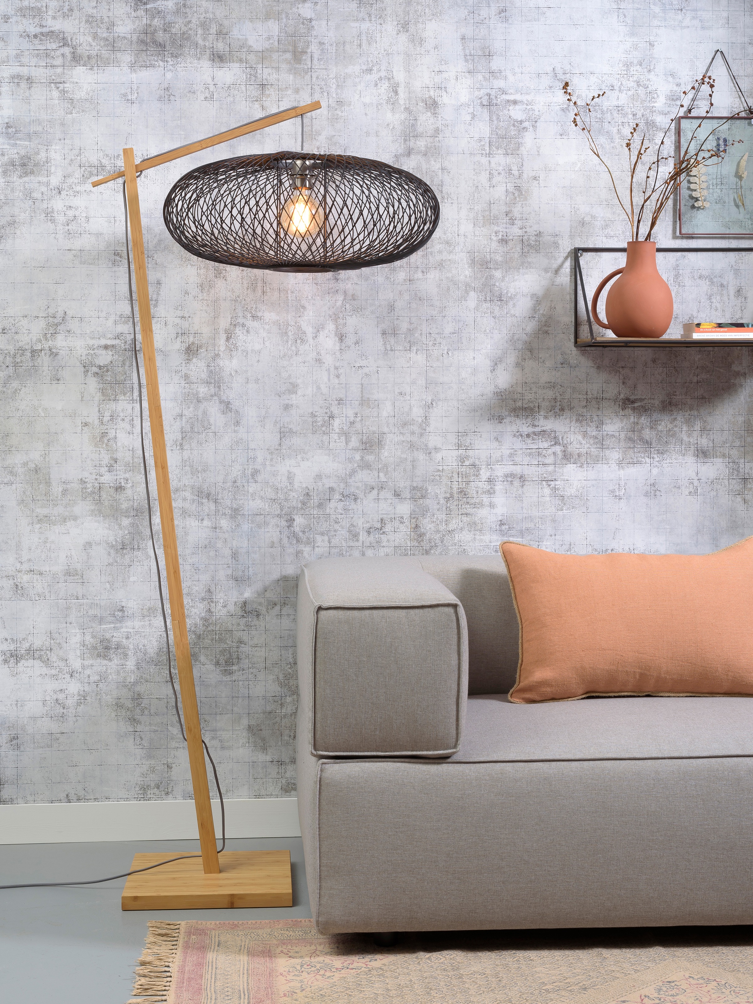 GOOD&MOJO Stehlampe »Cango«, Leuchtmittel E27 | ohne Leuchtmittel