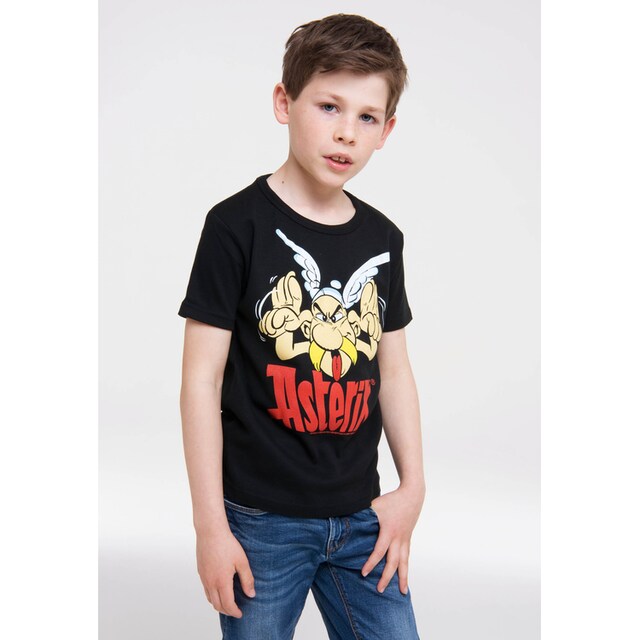 LOGOSHIRT T-Shirt »Asterix - Grimasse«, mit Asterix-Frontprint kaufen | BAUR