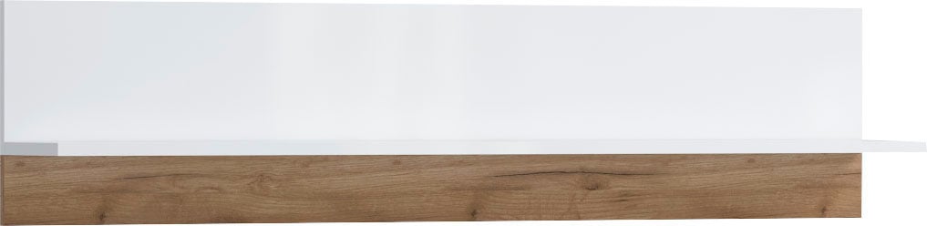 Places of Style Wandregal »Stela«, weiss UV-lackierte Front, Breite: 139 cm  kaufen | BAUR