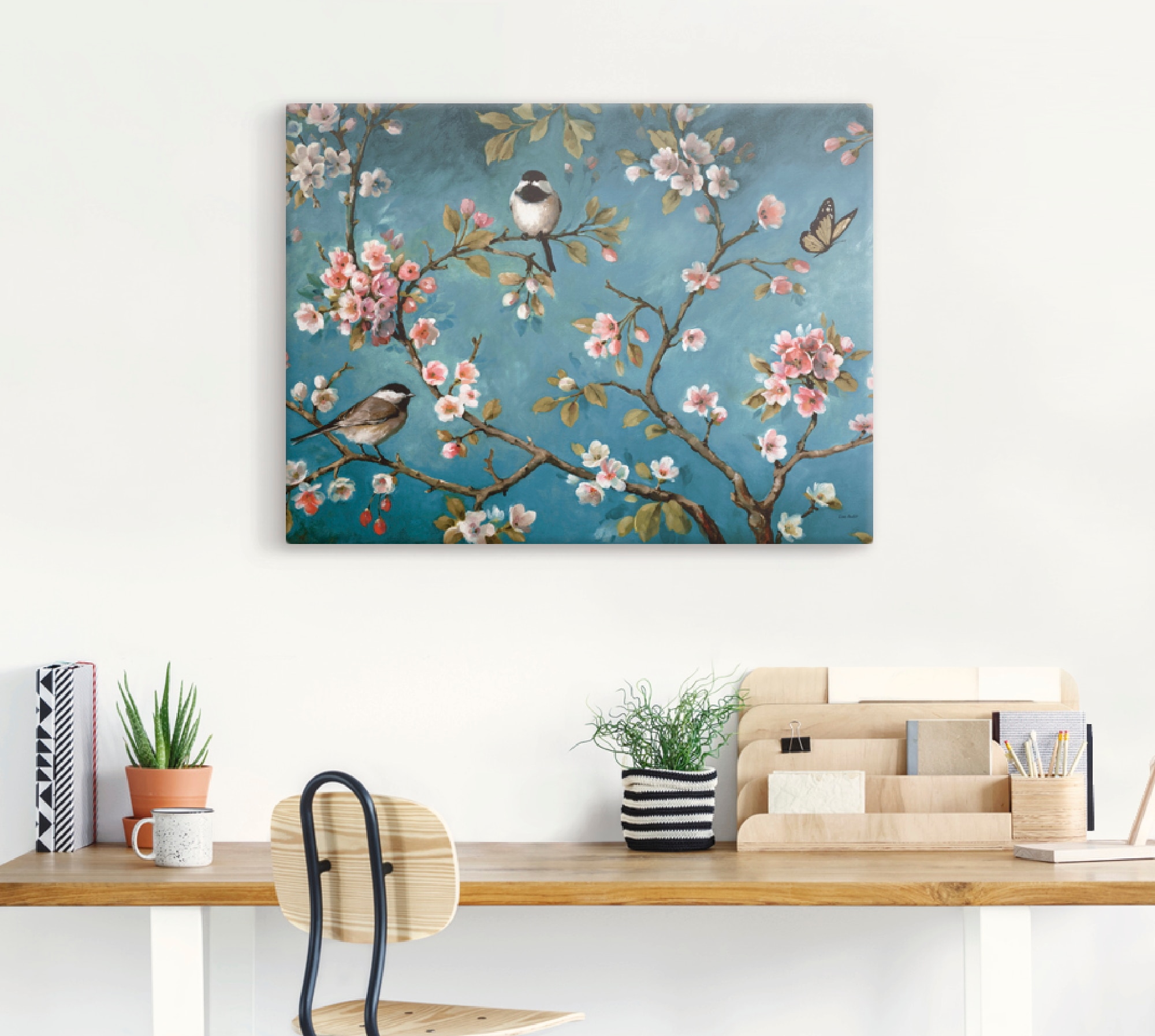 Artland Wandbild »Blüte I«, Blumen, (1 St.), als Leinwandbild, Poster, Wandaufkleber in verschied. Größen