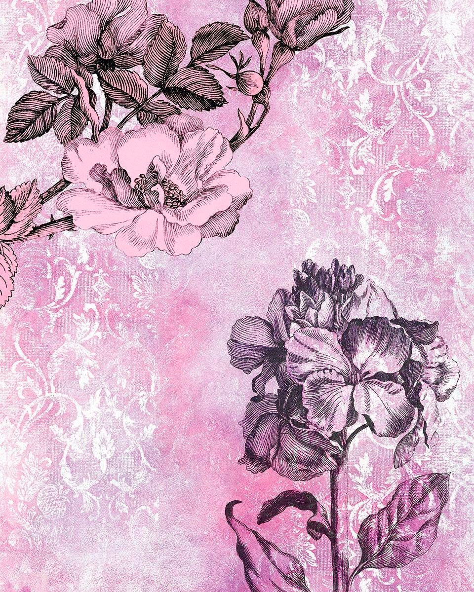 Komar Vliestapete »Baroque Pink« 200x250 cm ...