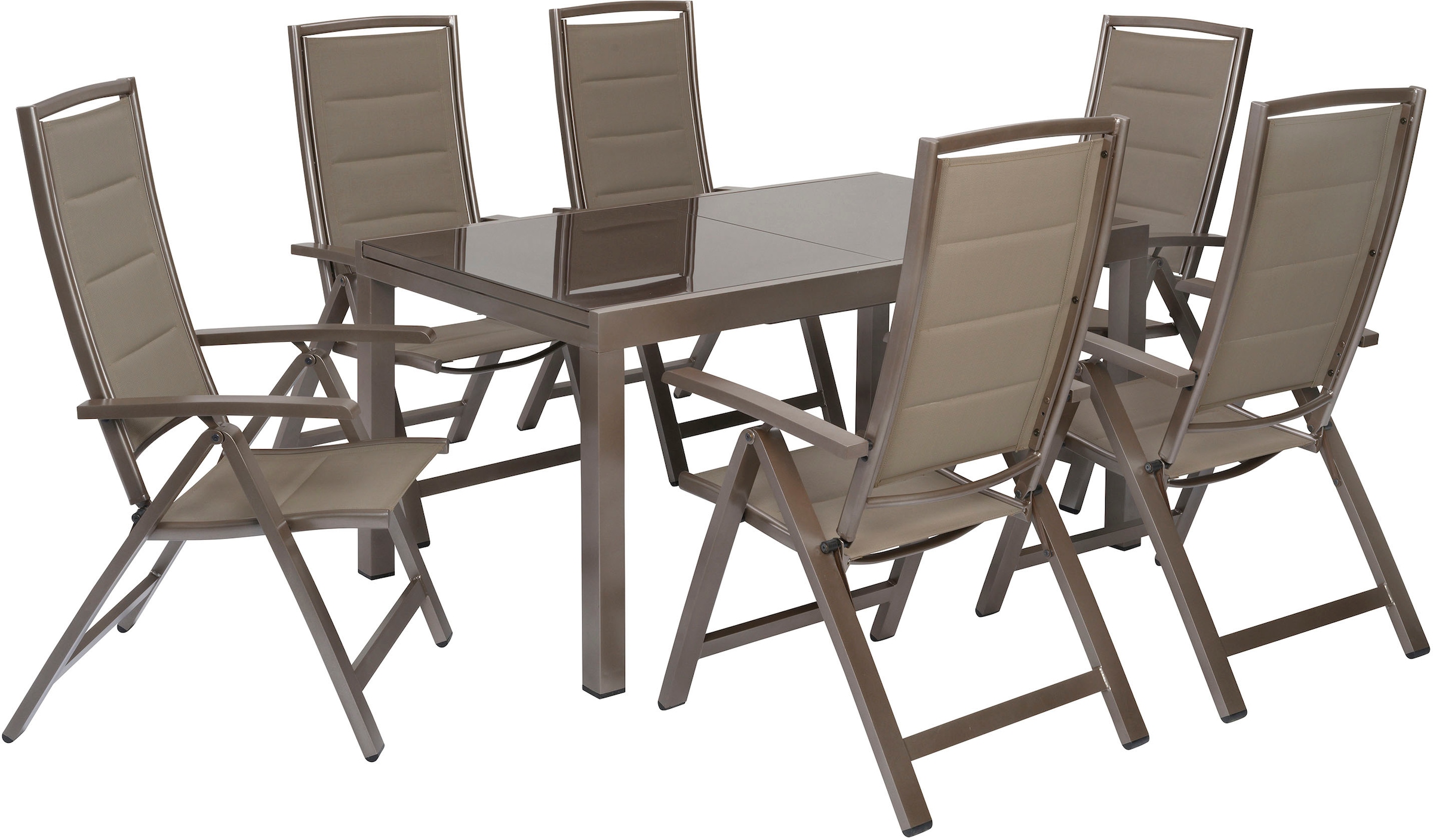 MERXX Garten-Essgruppe »»Tinetto«« (Set 7 tl...