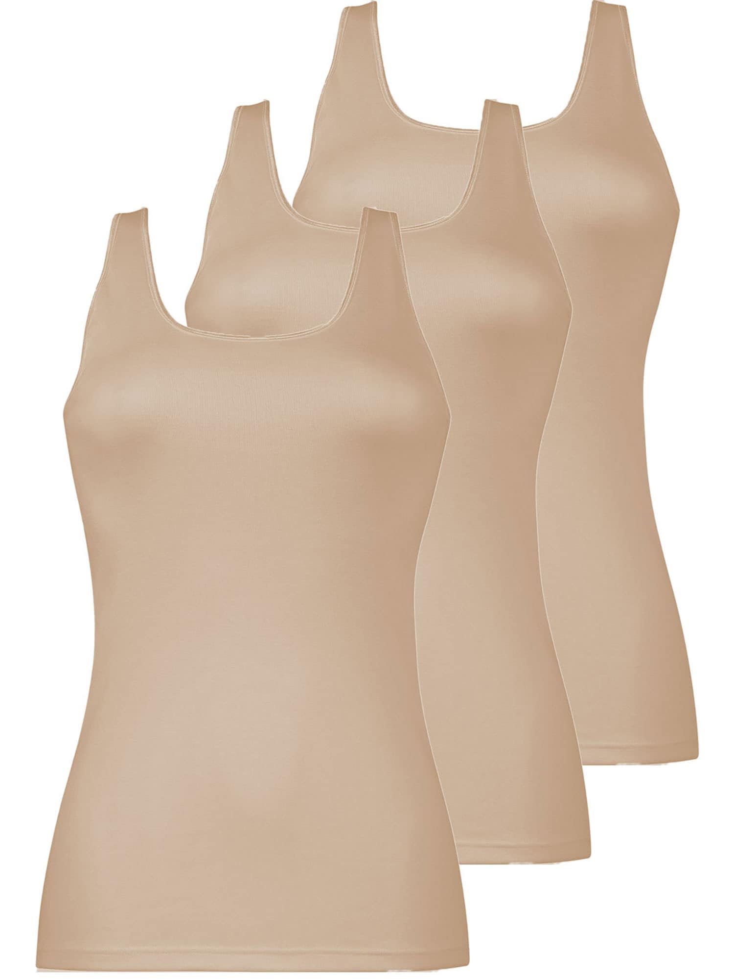 Nina Von C. Achselhemd "3er Pack Damen Achselhemd Daily"