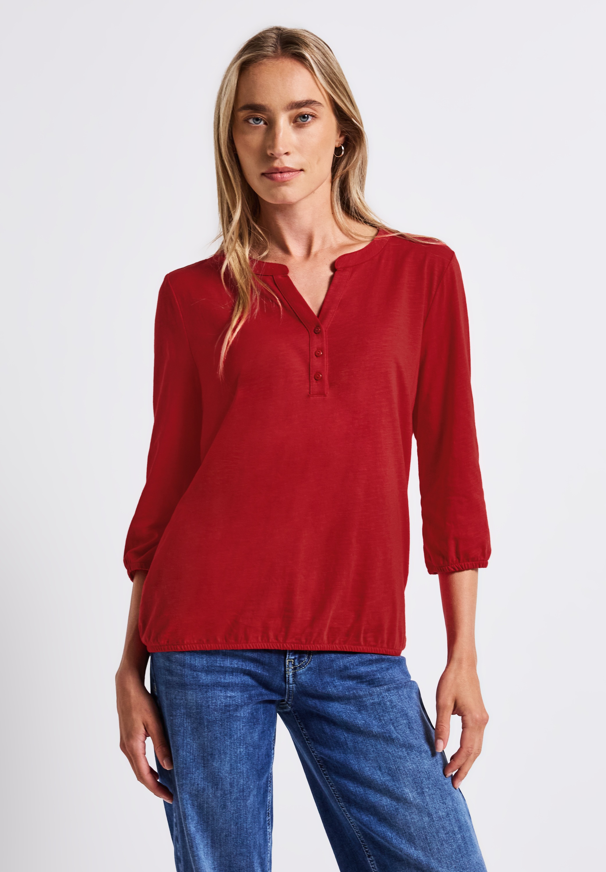 STREET ONE Tunikashirt aus reiner Baumwolle günstig online kaufen