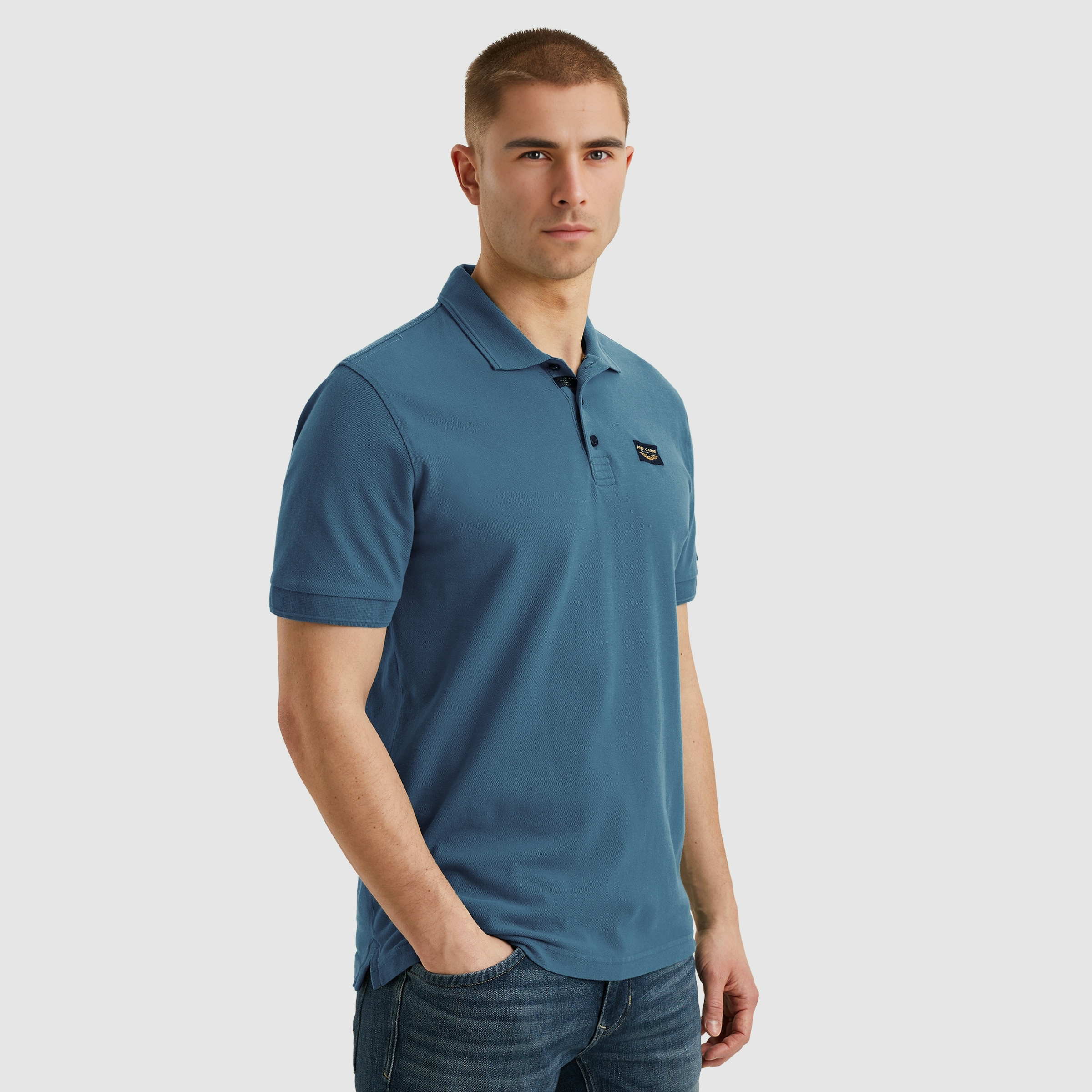 PME LEGEND Poloshirt, mit Logostickerei
