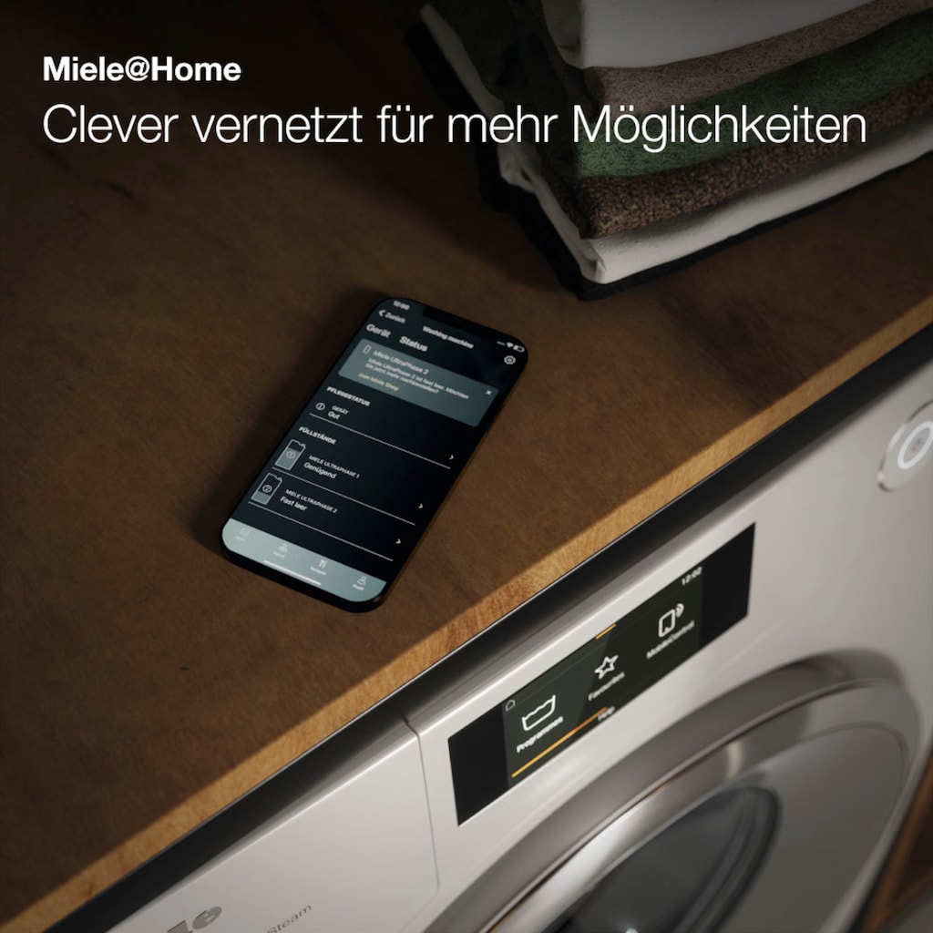 Miele Waschmaschine »WSI863WCS D LW PWash&TDos«, WSI863 WCS PWash&TDos&9kg, 9 kg, 1600 U/min