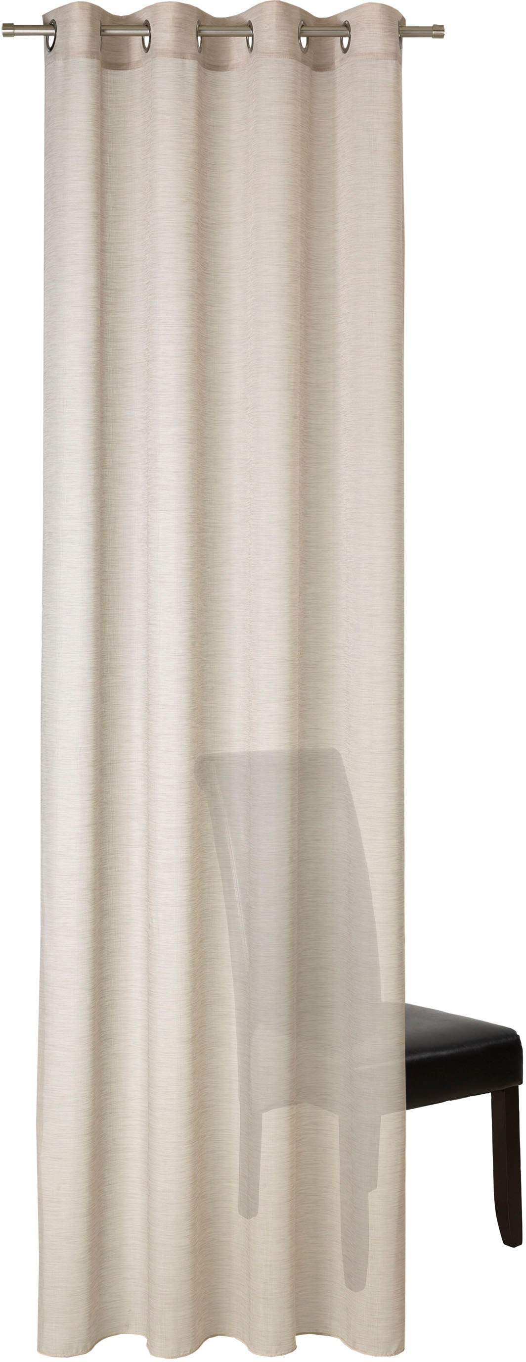 Neutex for you! Vorhang »Allure«, (1 St.), Ösenschal mit Metallösen, Breite 140 cm, nach Maß