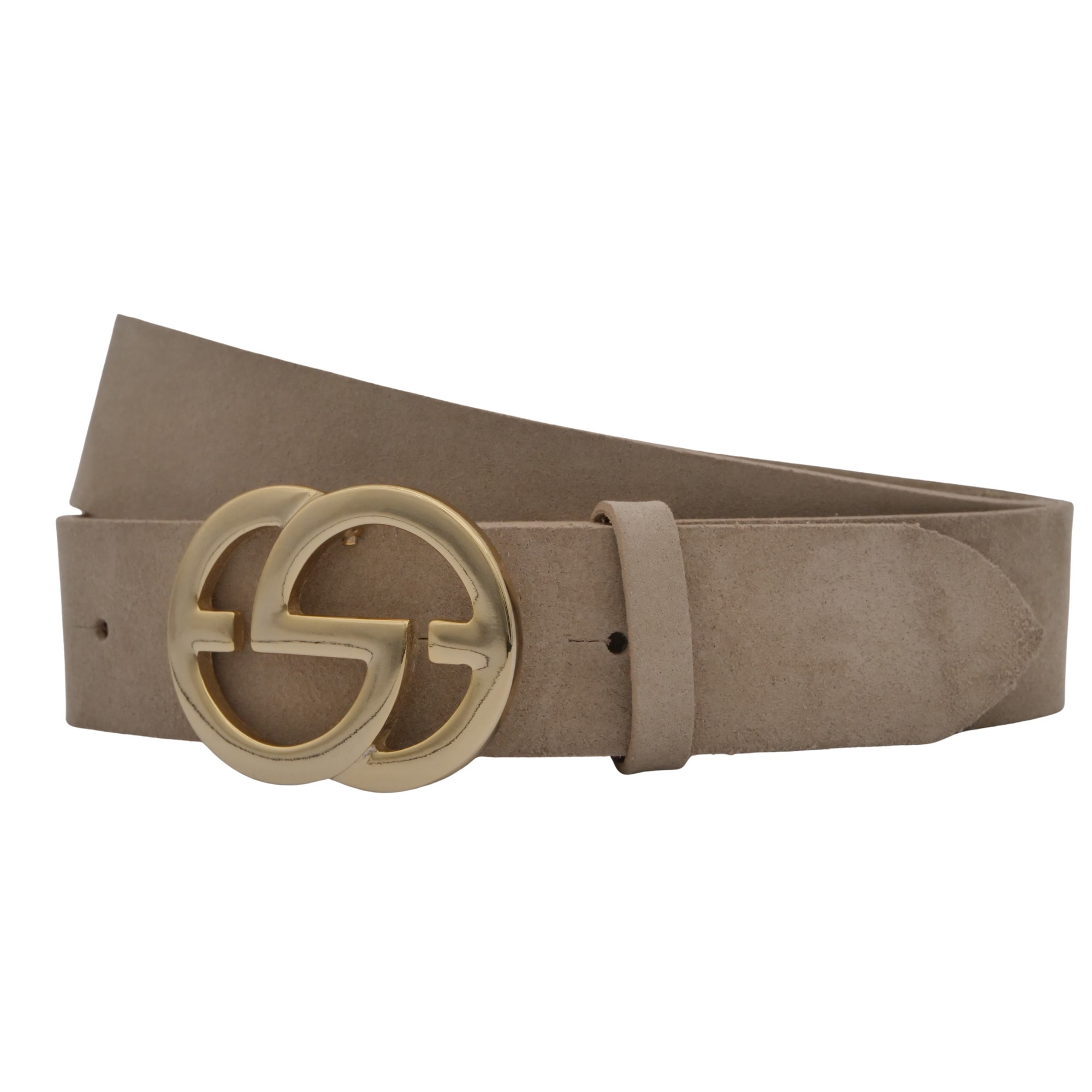 AnnaMatoni "AnnaMatoni Damen Ledergürtel in hochwertigem Velour Leder 4cm"