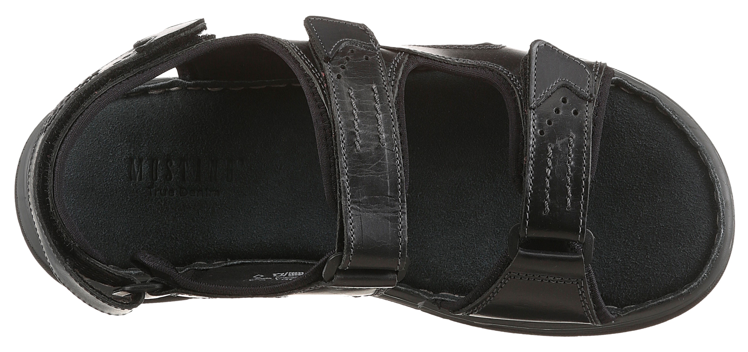 Mustang Shoes Trekkingsandale, Sommerschuh, Klettschuh mit weicher Innensohle
