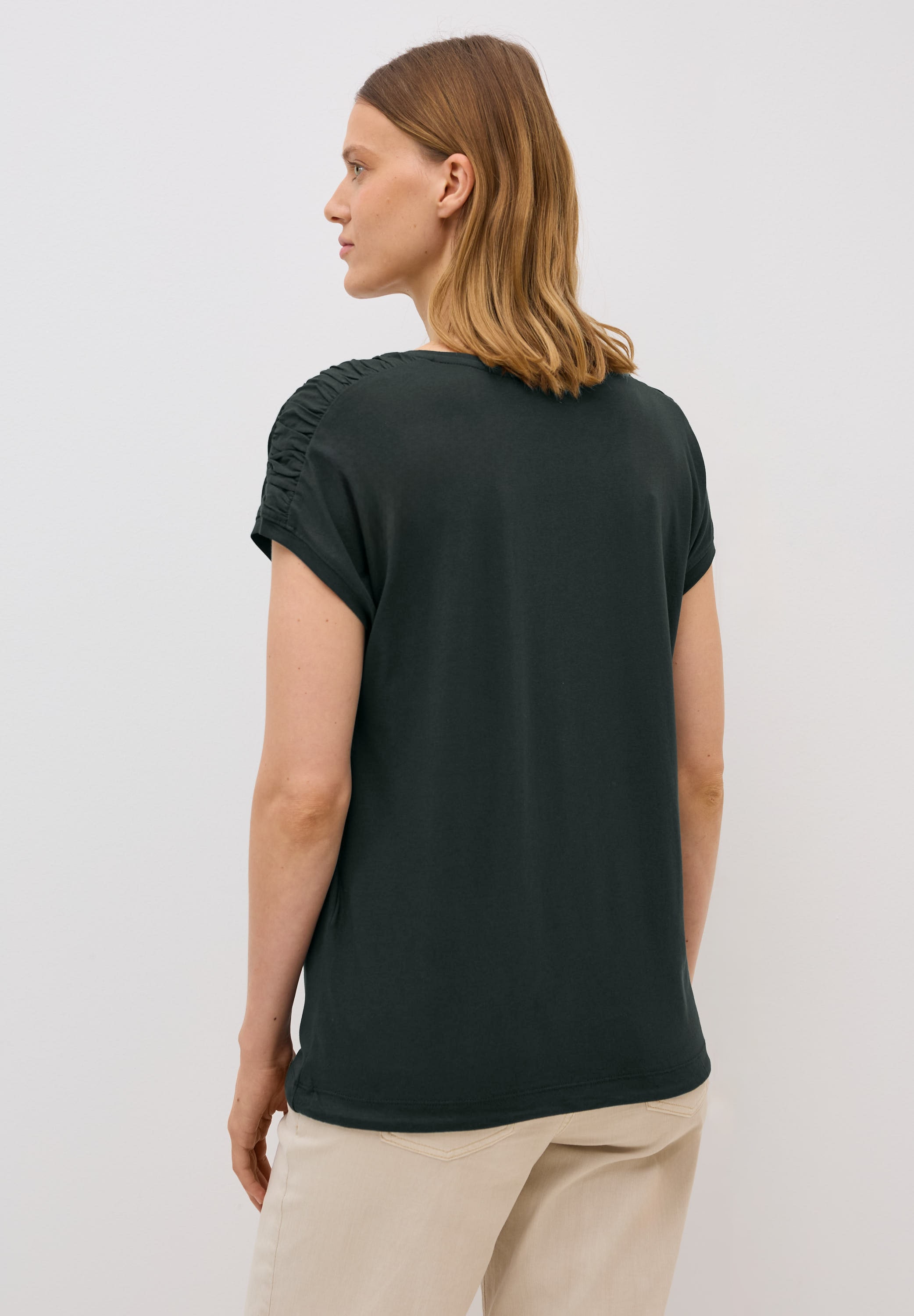 Cecil T-Shirt, mit Tunnelzug am Saum