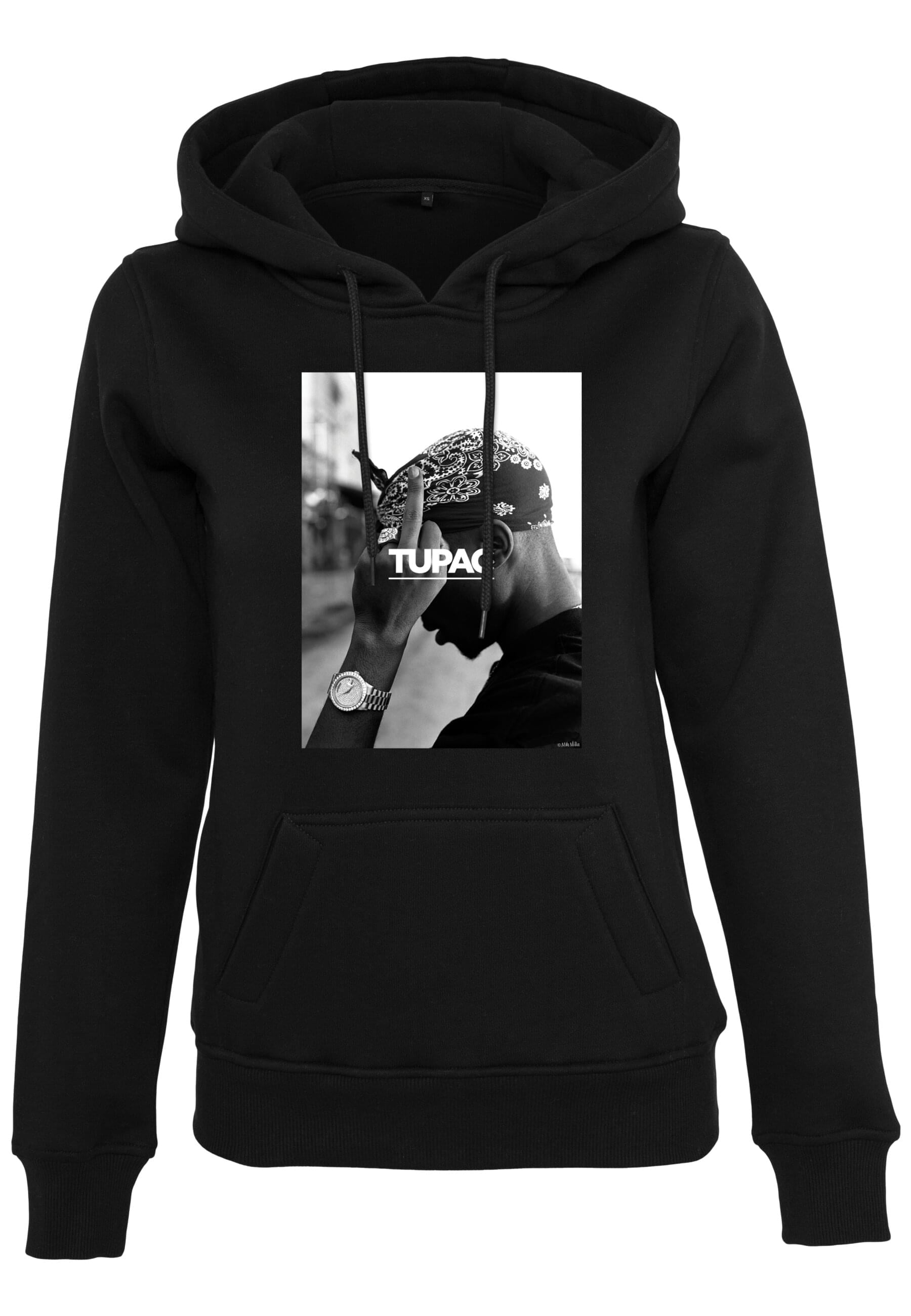 MisterTee Rundhalspullover »MisterTee Damen Ladies 2Pac F*ck the World Hoody«