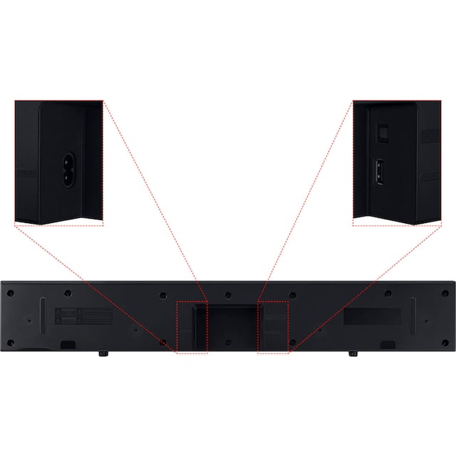 Samsung Soundbar »HW-C410G«, 2.0-Kanal Sound System,Integrierter Subwoofer,Surround  Sound Expansion | BAUR