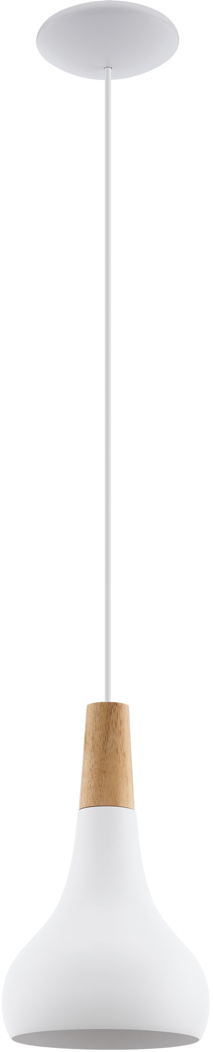 EGLO Hängeleuchte »SABINAR« E27 1 Stk. Hängeleuchte, Esszimmer, Flur, H110 x Ø18 cm, 1X40W exkl.