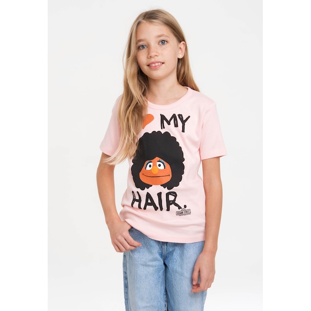 LOGOSHIRT T-Shirt »I Love My Hair«, mit niedlichem Frontprint online  bestellen | BAUR