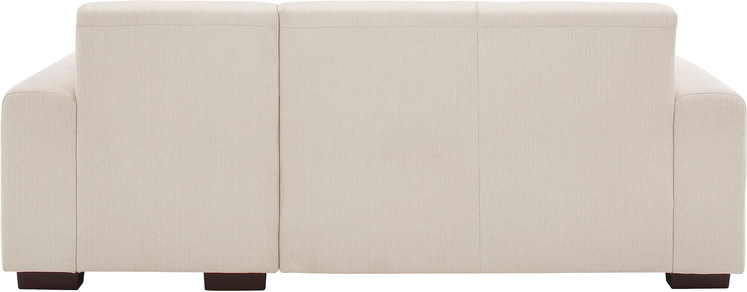 Home affaire Ecksofa »BORNHOLM L-Form mit Recamiere, Maße B/T/H: 234/162/85 cm«, Recamiere links oder rechts bestellbar, Wellenfederung, inkl. 2 Kissen