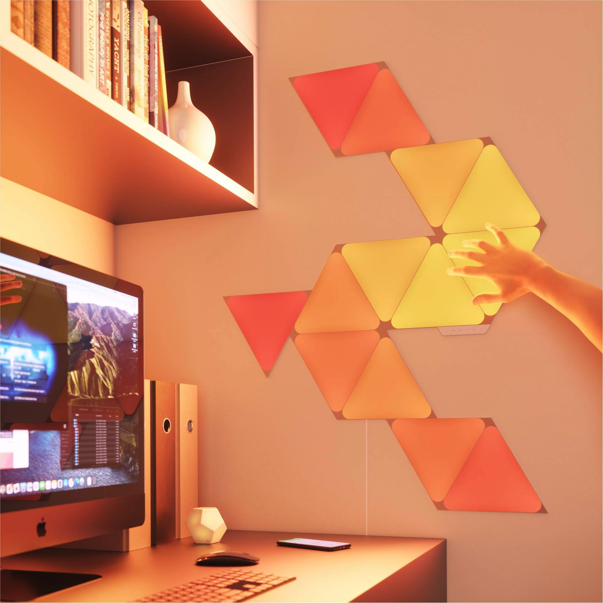 BAUR | »Triangles« Panel nanoleaf LED