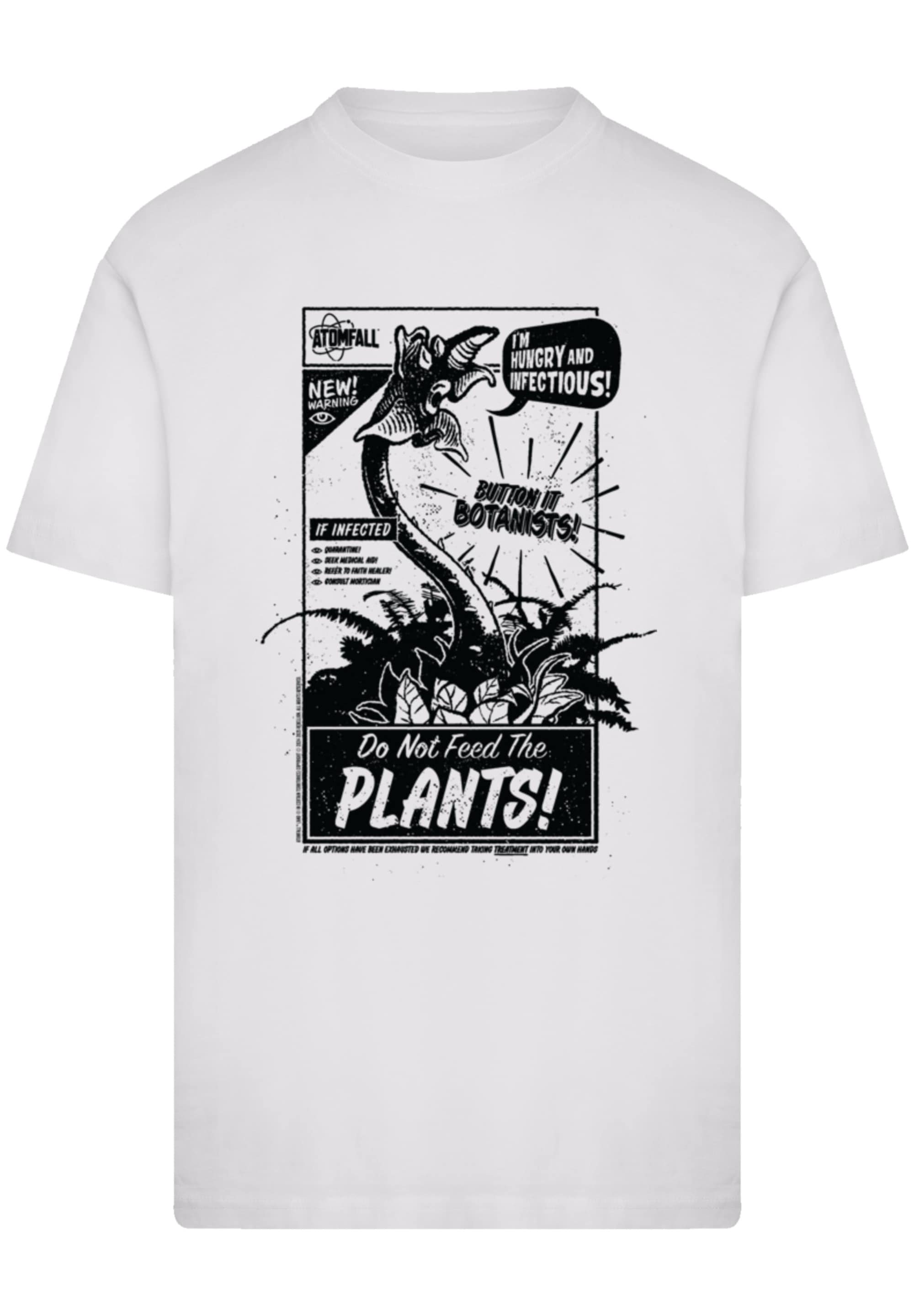 F4NT4STIC T-Shirt »Atomfall Do Not Feed The Plants!«, Premium Qualität