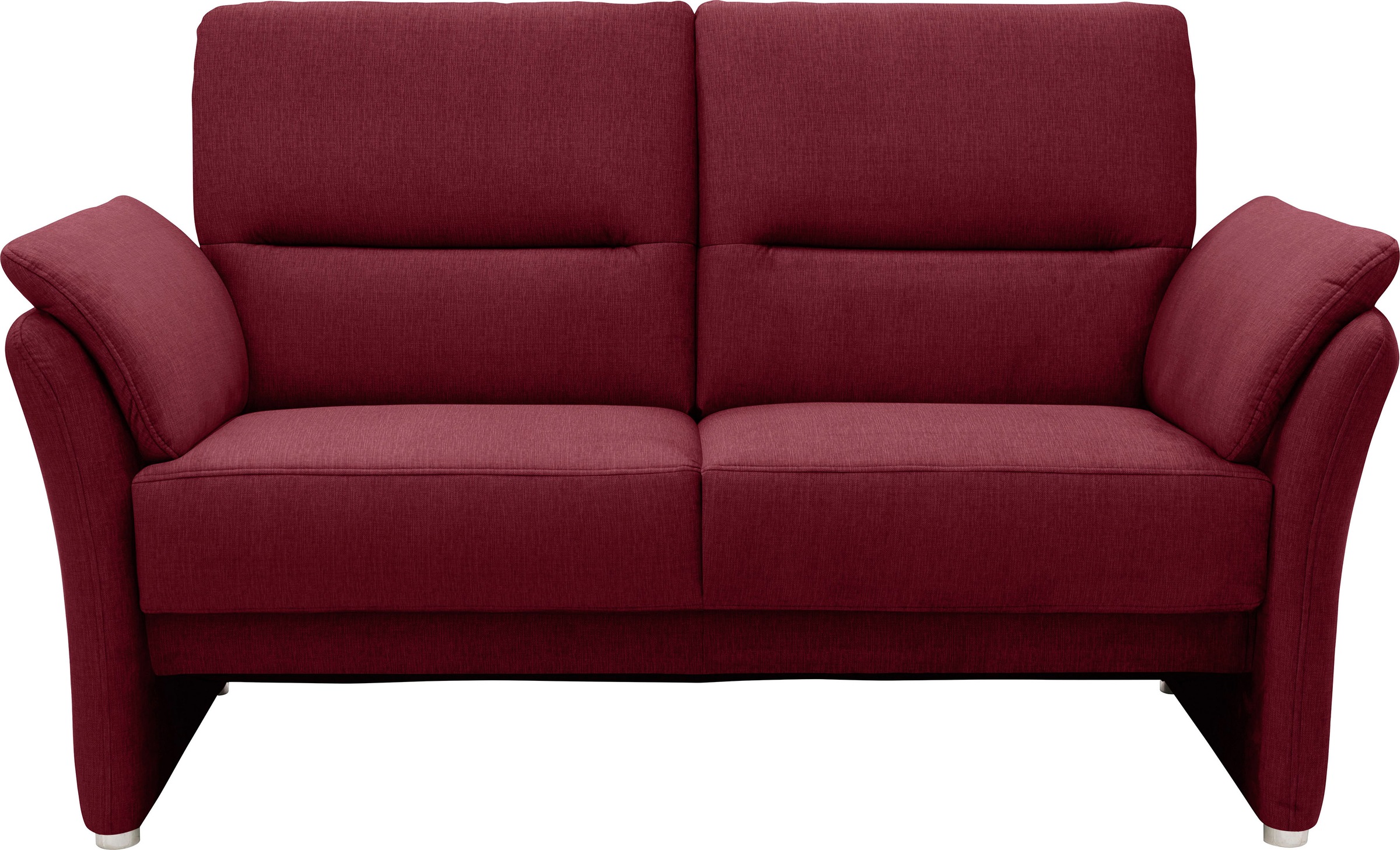 DOMO collection 2-Sitzer "Pina, schmale Armlehnen, mit Federkern, kompakt & günstig online kaufen