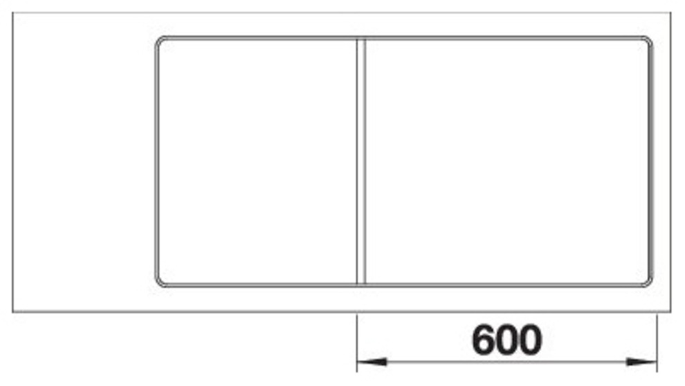 Blanco Granitspüle »AXIA III 6 S-F« 1 Stk. tlg. inklusive gratis Glasschneidebrett und Edelstahl-Schale