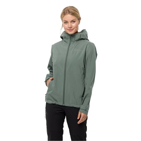 Jack Wolfskin Funktionsjacke "ELSBERG 2.5L JKT W", mit Kapuze, wasserdicht