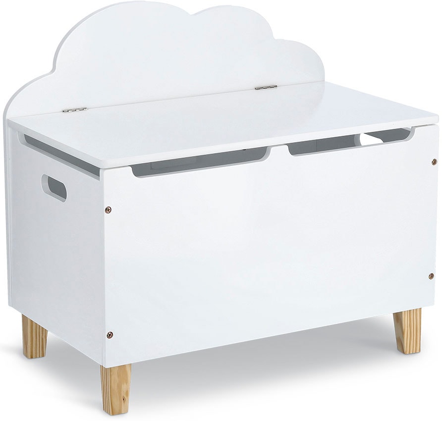 Zeller Present Spielzeugtruhe "Wolke" Wolkendesign