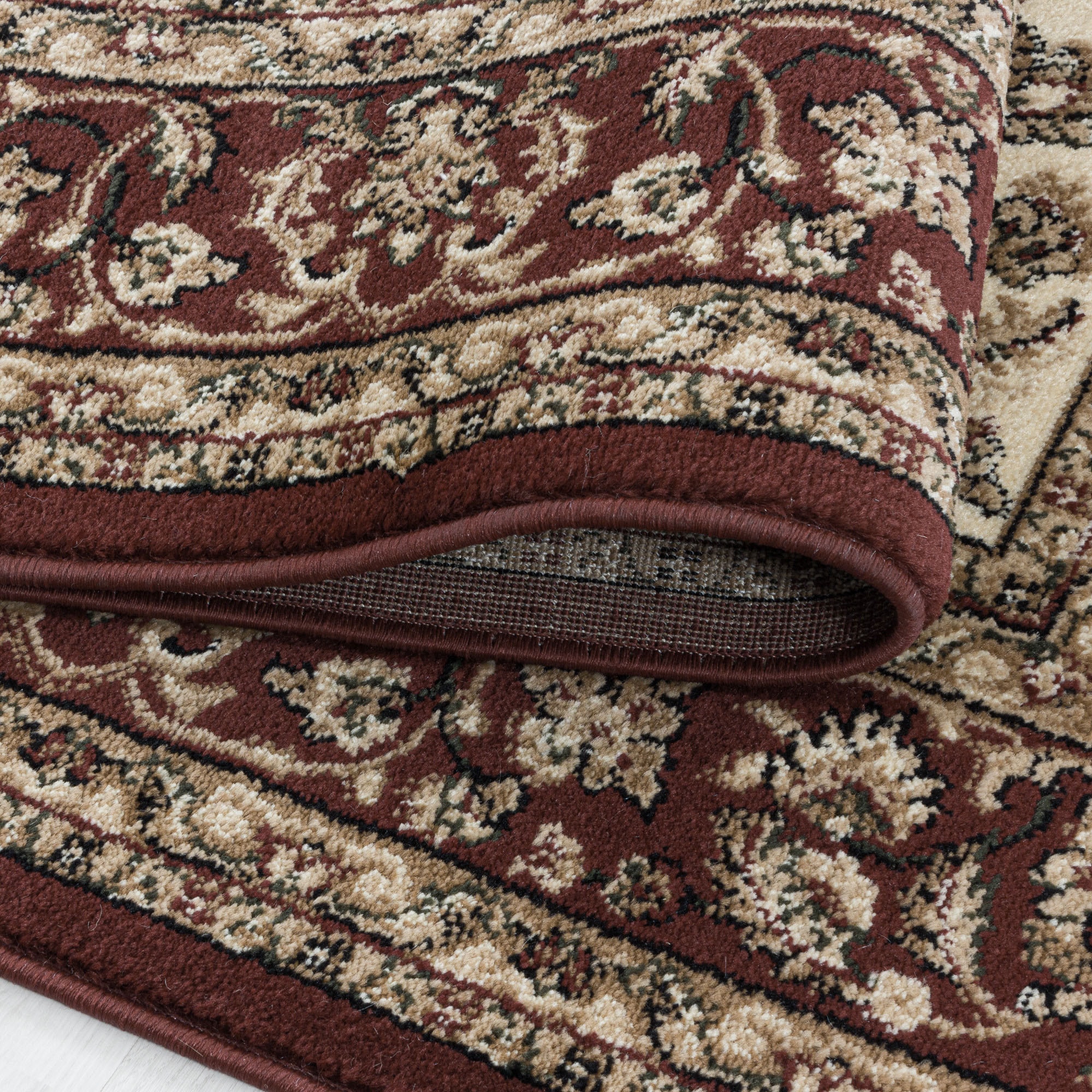 Ayyildiz Teppiche Teppich »KASHMIR 2604«, rechteckig, 10 mm Höhe, Orient Optik, pflegeleicht, robuster Kurzflor, Wohnzimmer