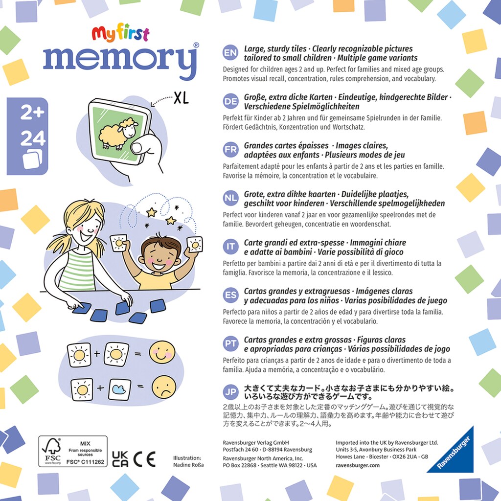 Ravensburger Spiel »My first memory® Meine Lieblingssachen«