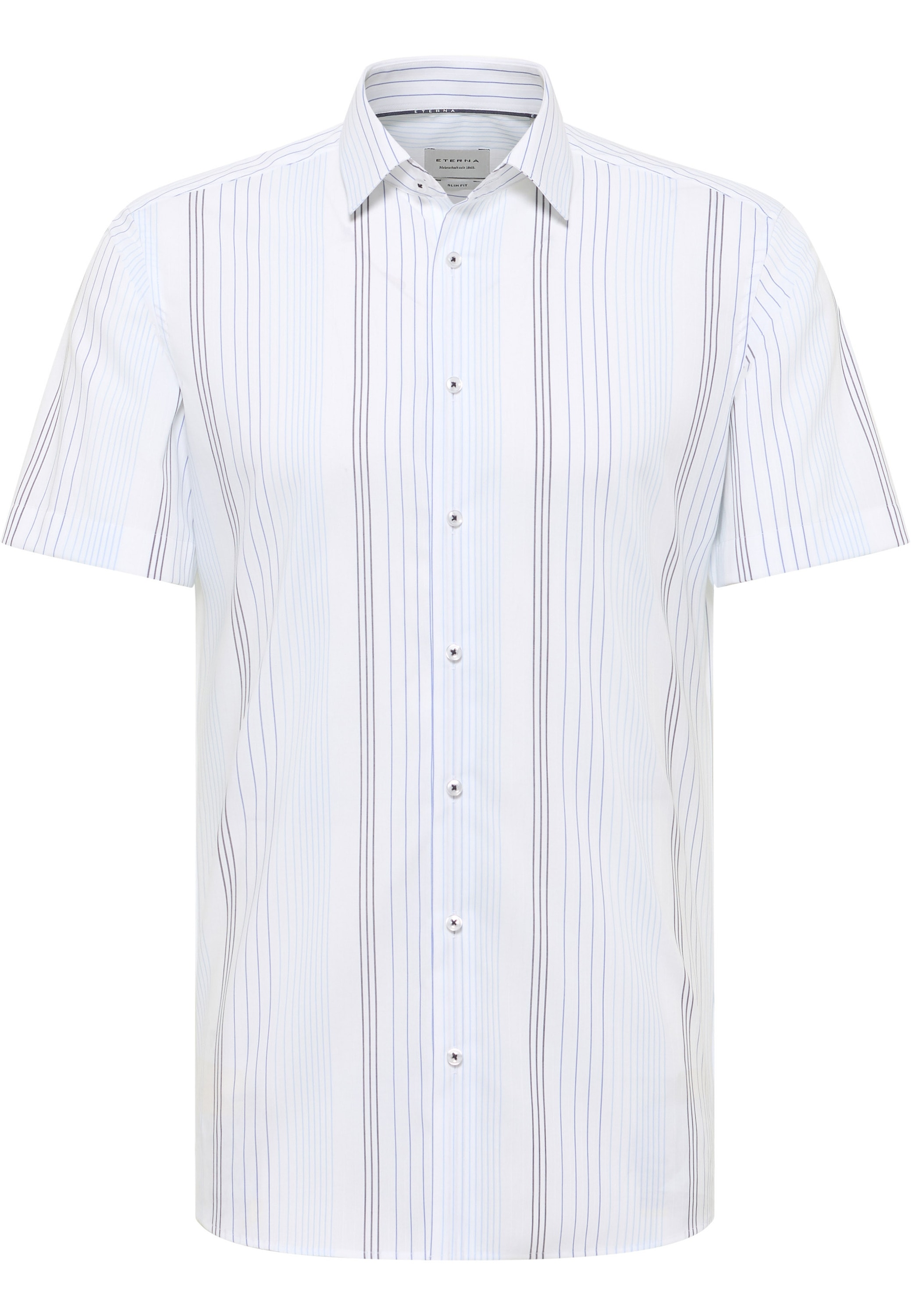 Eterna Kurzarmhemd "SLIM FIT" NON IRON (bügelfrei) günstig online kaufen