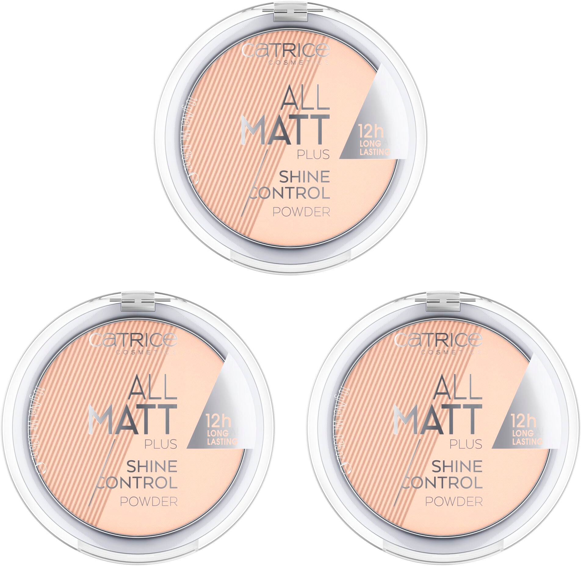 Puder »All Matt Plus Shine Control Powder«, (Packung, 3 tlg.)