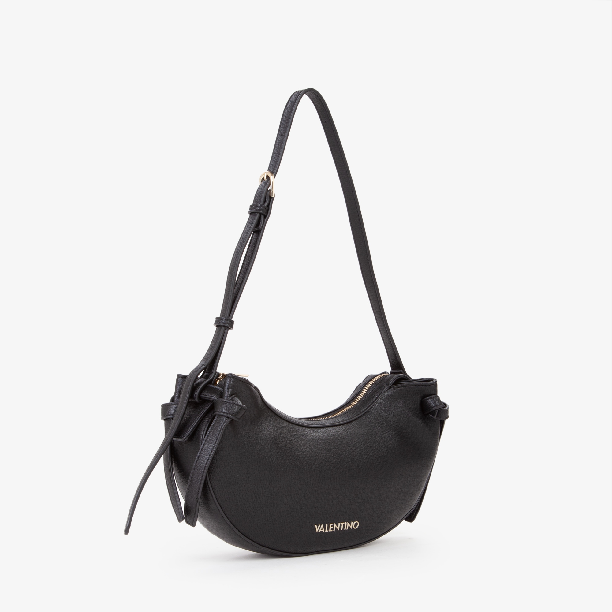 VALENTINO BAGS Schultertasche »WIN RE« , Damen Umhägetasche, Tragetasche, Handtasche mit goldfarbenem Label