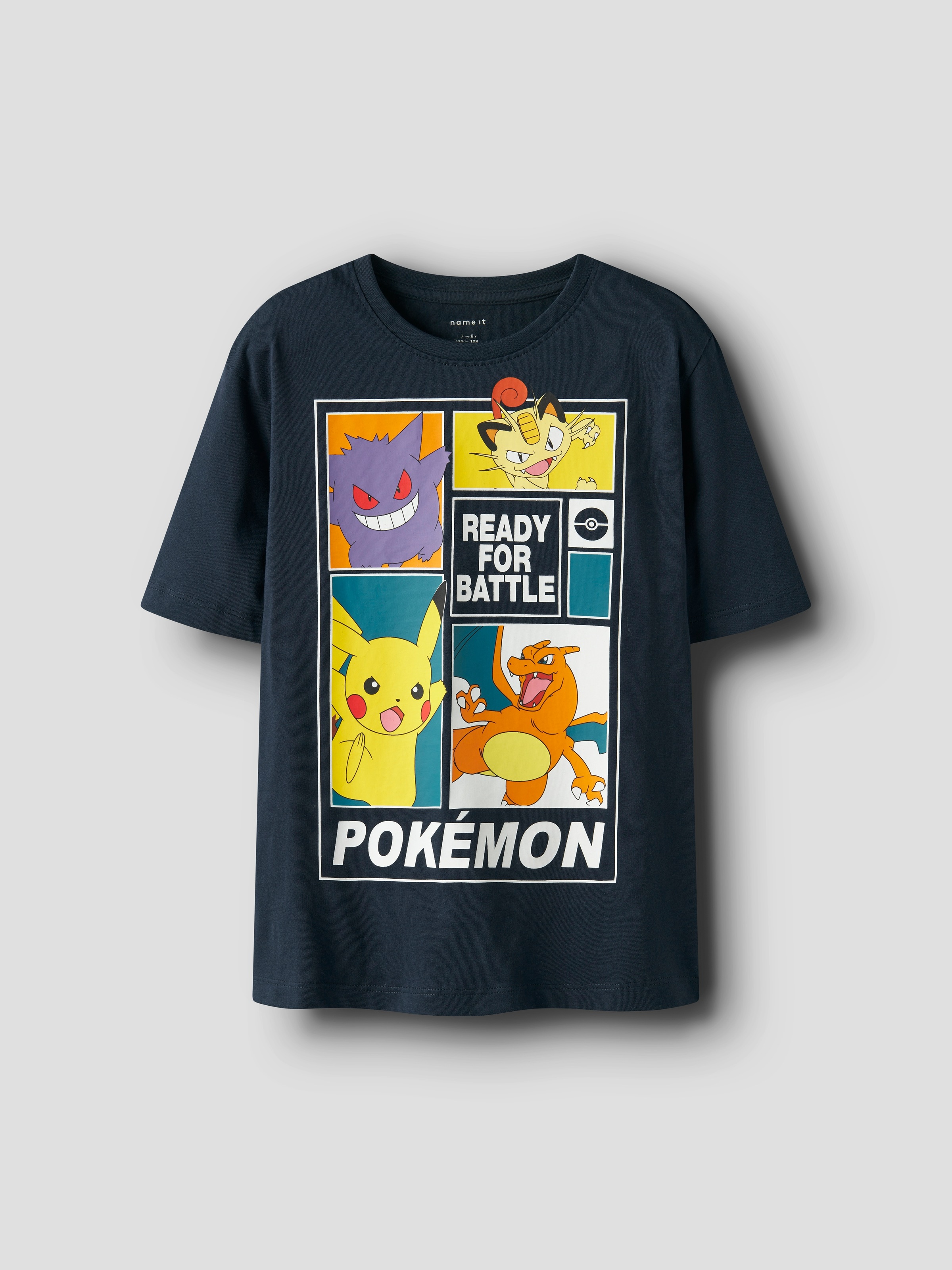 Thumbnail - Name It T-Shirt "NKMDAMS POKEMON SS NREG TOP BOX NOOS SKY"