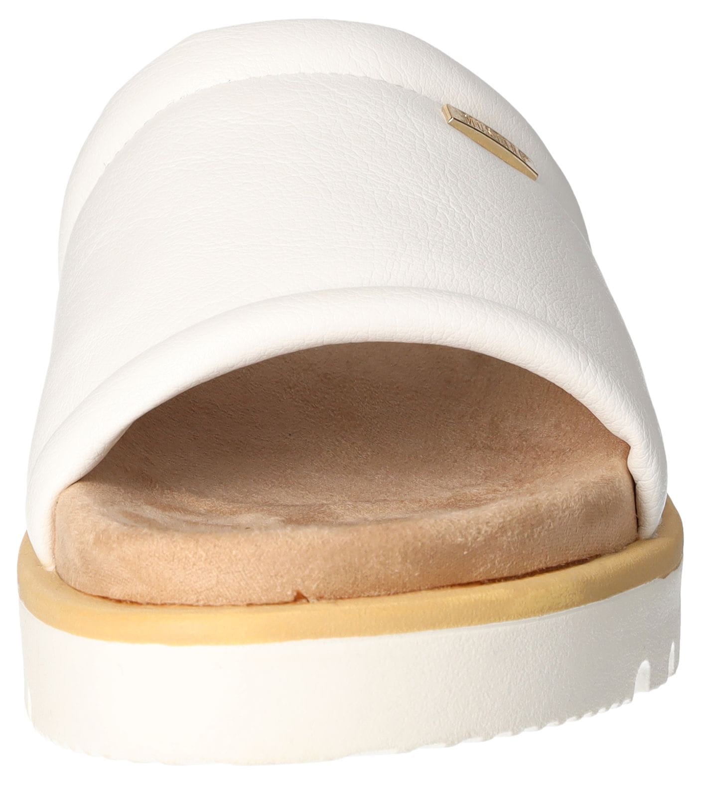 Mustang Shoes Pantolette, Plateausandale, Pool Slides, Sommerschuh mit Softfußbett