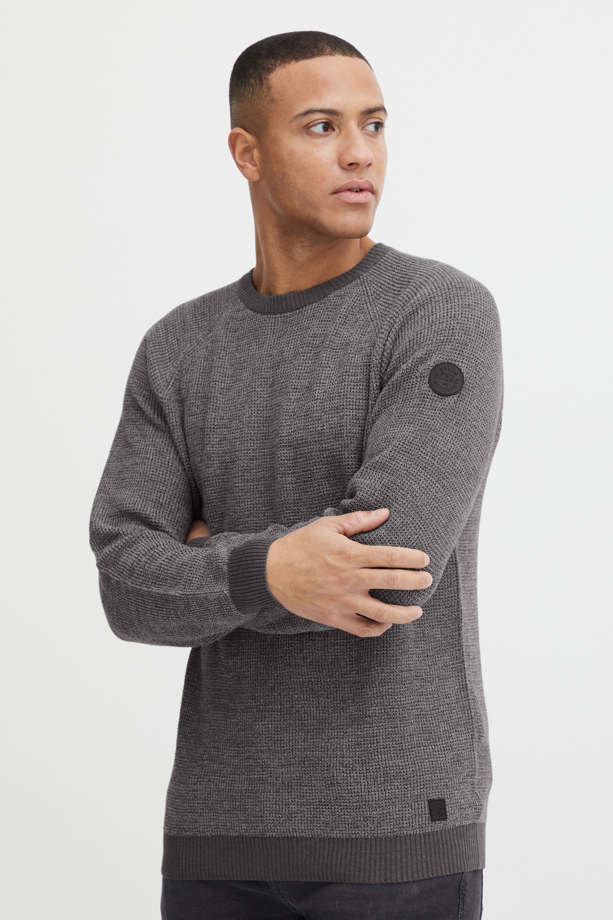 Blend Strickpullover "BHComen", Stilvoller Feinstrick-Pullover mit Rundhals günstig online kaufen