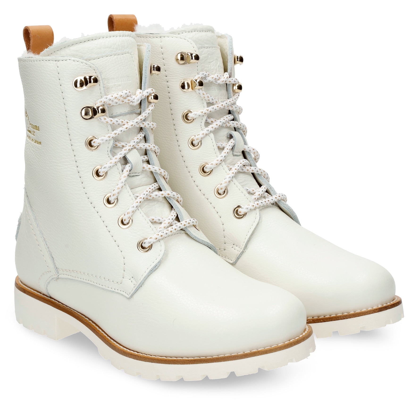 Panama Jack Winterboots »FARA IGLOO TRAV«, Schnürboots, Winterstiefelette, Warmfutter, mit Anziehlasche