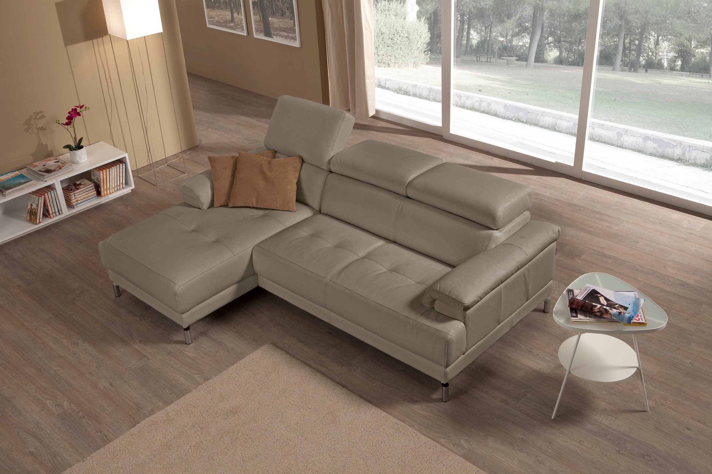 Egoitaliano Ecksofa "Soul, Design und Sitzkomfort auf hohem Niveau, tolle D günstig online kaufen