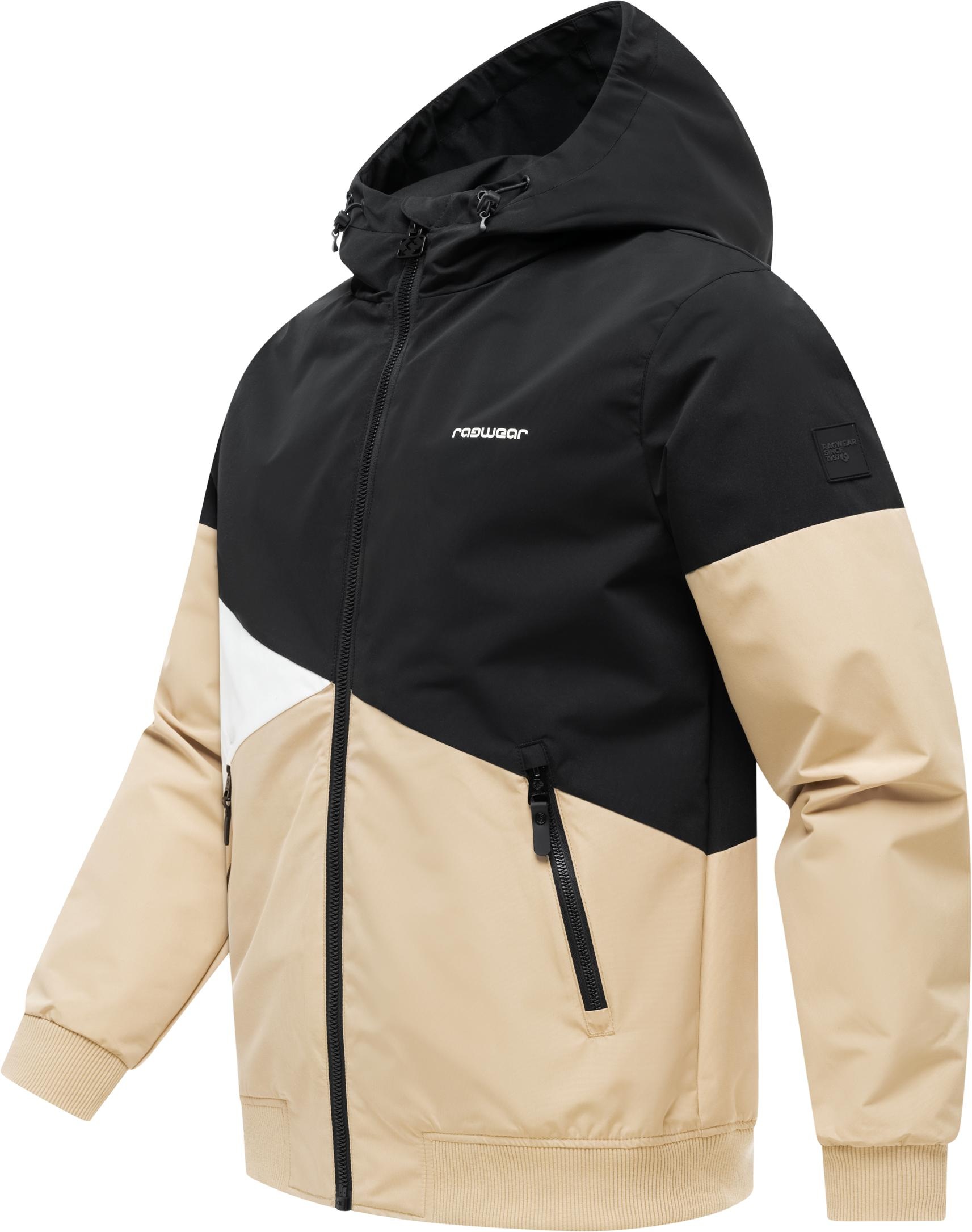Ragwear Outdoorjacke »Renad« mit Kapuze Ultraleichte wasserdichte Herren Übergangsjacke mit Kapuze