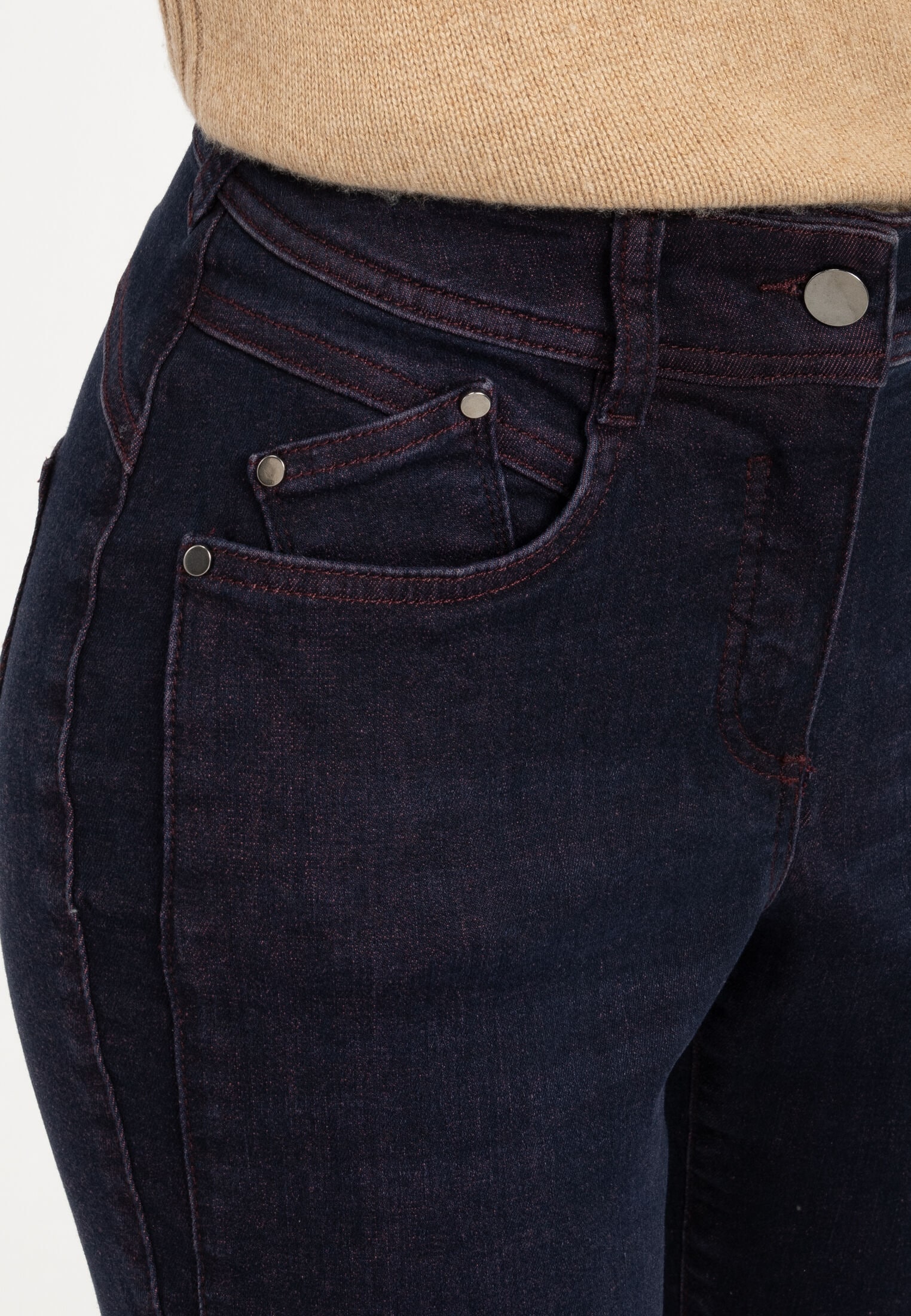 Recover Pants 5-Pocket-Jeans »DARLIN«, mit ausgefallener Nahtführung