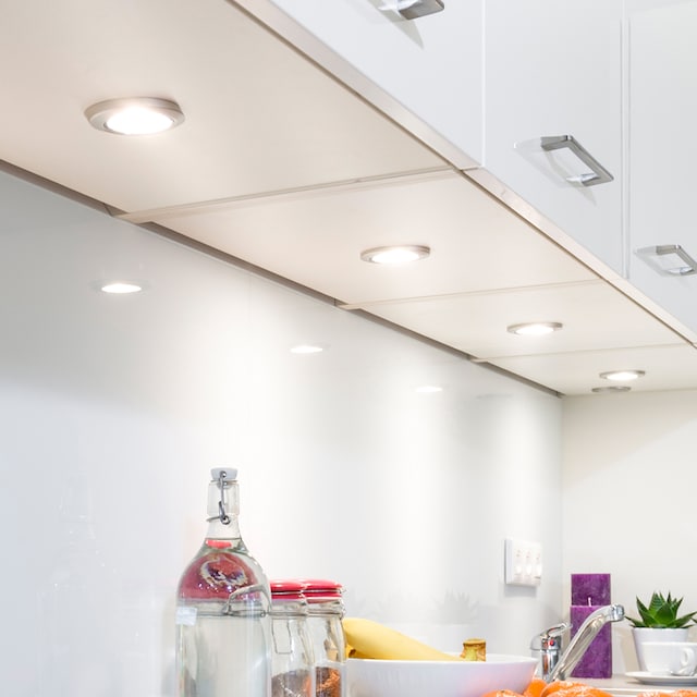 B.K.Licht Unterschrankleuchte, 3 flammig-flammig, LED Schranklicht, Küche, SET  inkl. LED Modul 2W 170lm 3000K | BAUR