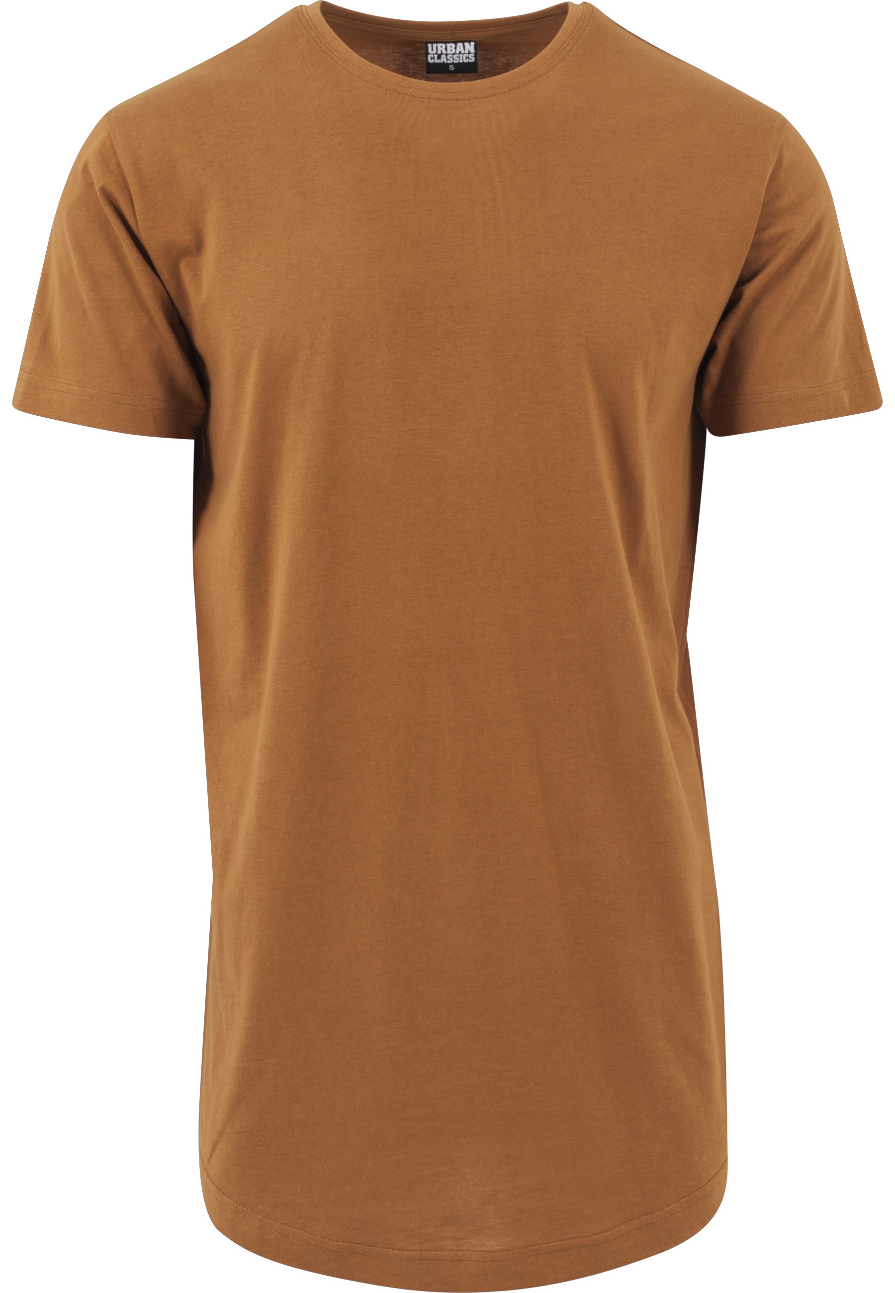 URBAN CLASSICS Kurzarmshirt "Urban Classics Herren Shaped Long Tee" 1 Stk.