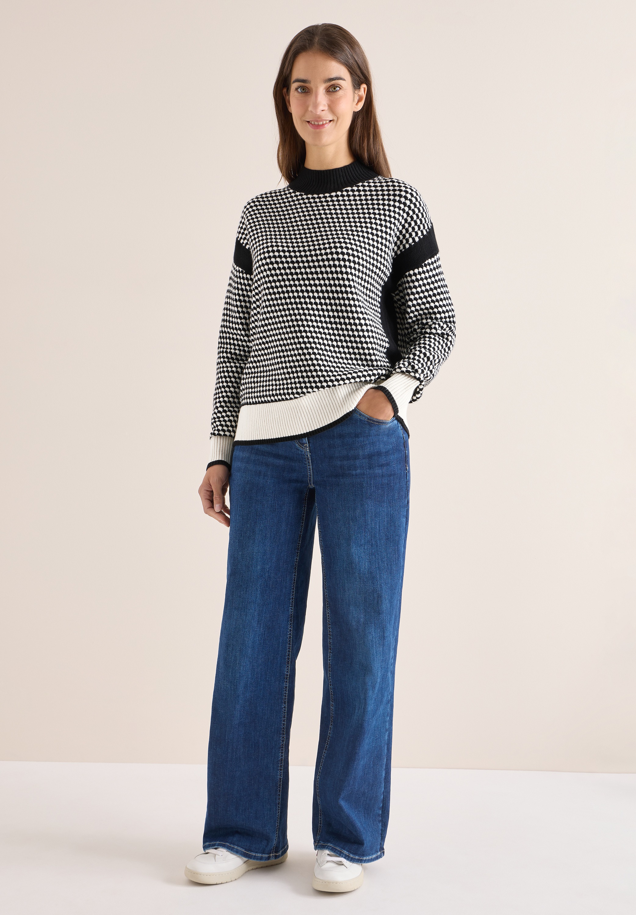 Cecil Strickpullover mit Struktur-Optik