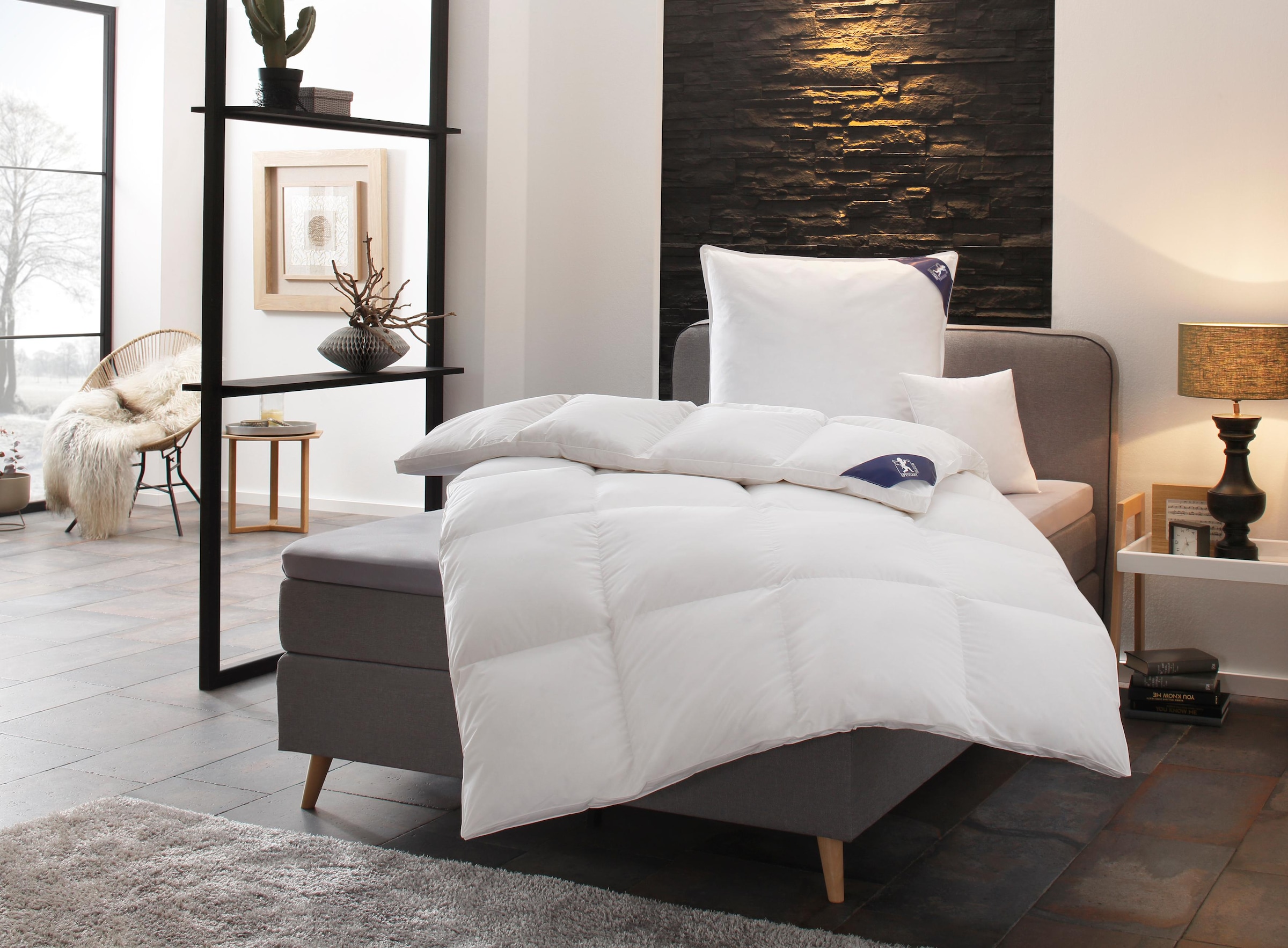 SPESSARTTRAUM Daunenbettdecke "First Class" extrawarm Füllung 90Daunen10Fed günstig online kaufen