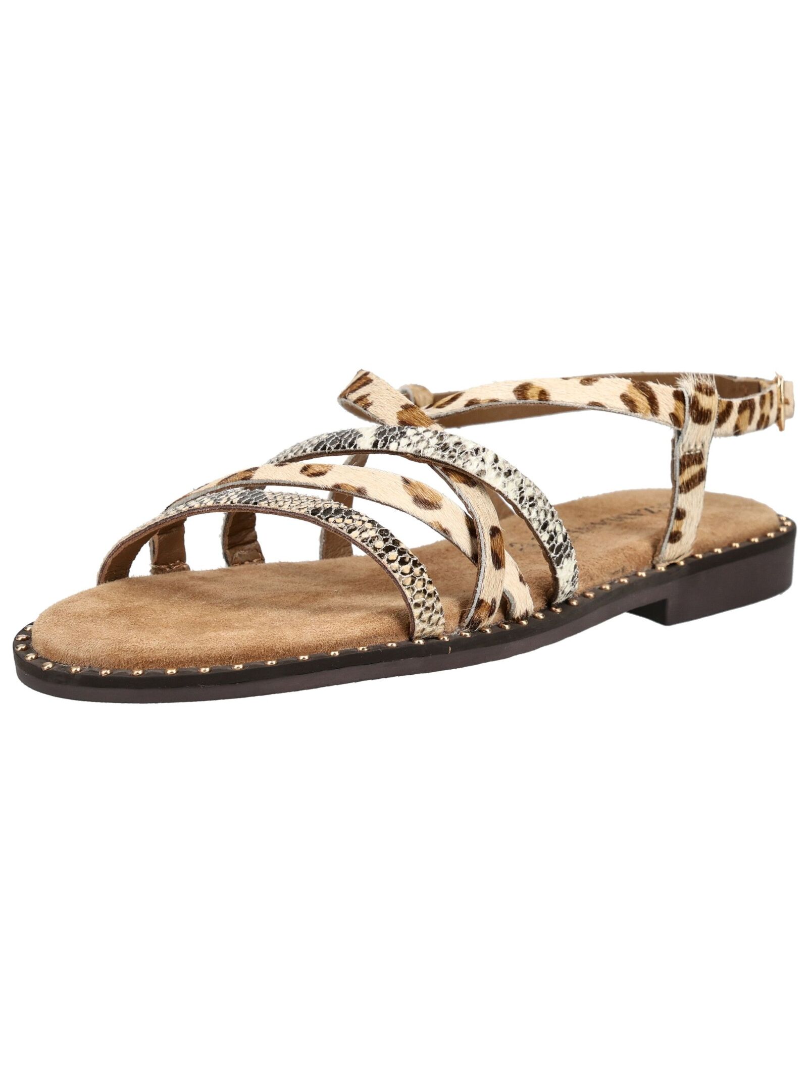 Lazamani Riemchensandale "Lazamani Sandalen Leder/Textil"