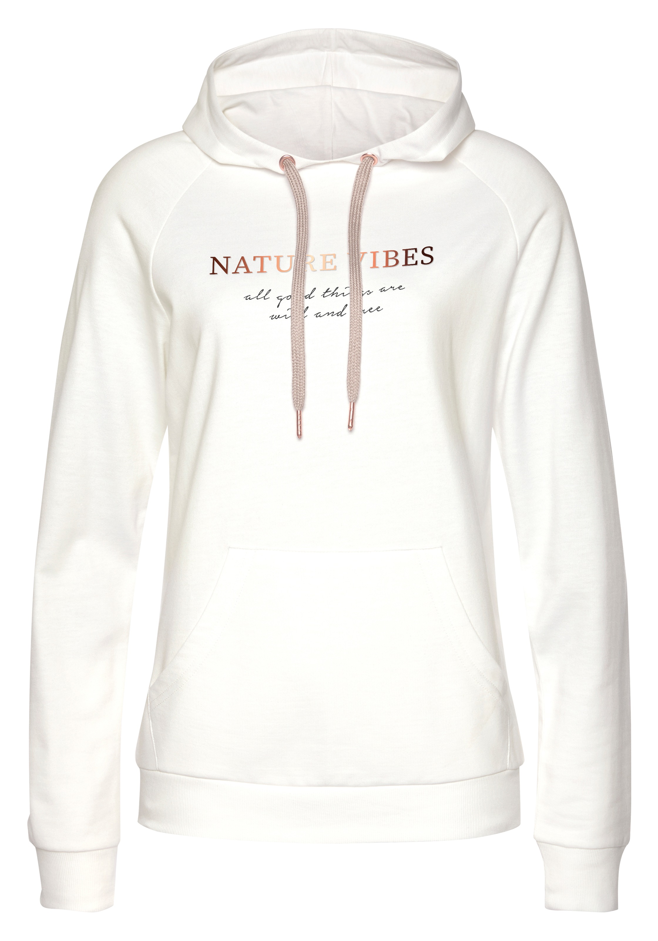 LASCANA Hoodie, mit Kängurutasche, Loungeanzug günstig online kaufen