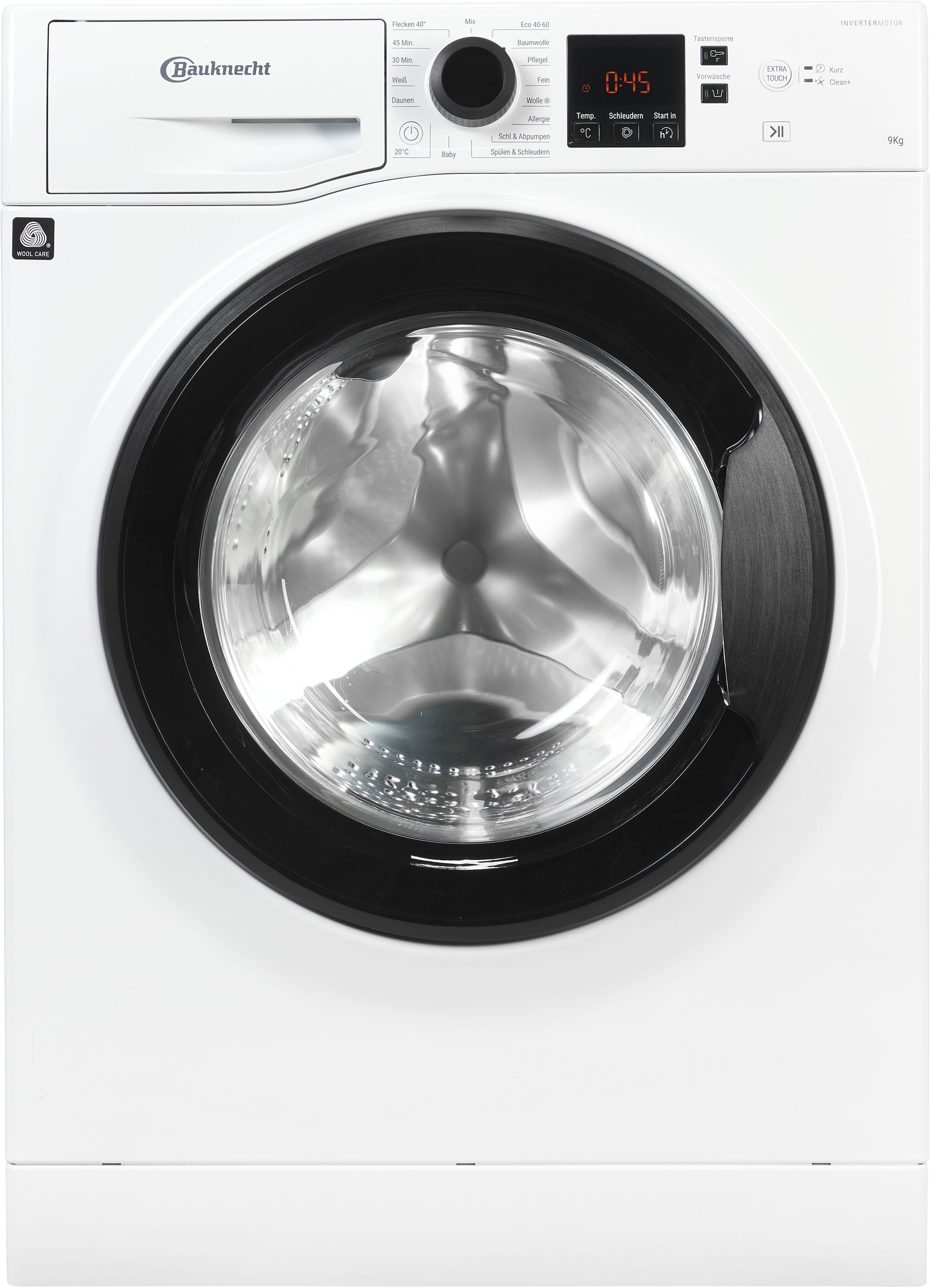 BAUKNECHT Waschmaschine »WAM 914 A«, 9 kg, 1400 U/min, Flecken 40° - entfernt mehr als 100 Flecken bei nur 40 °C