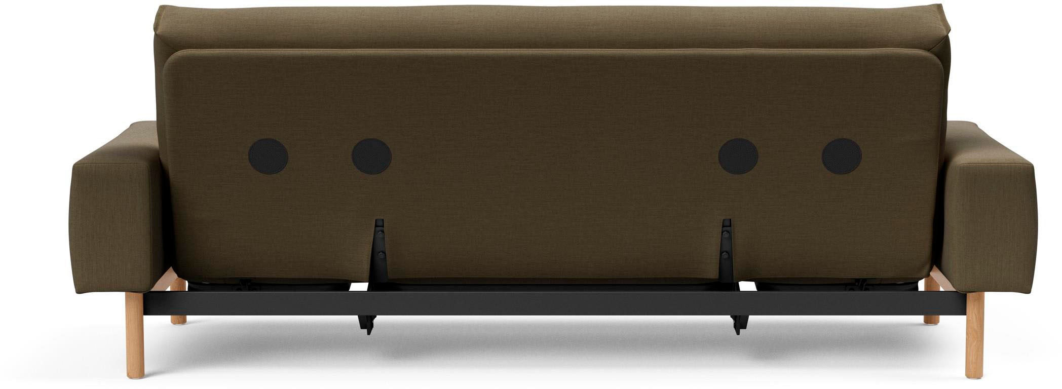 INNOVATION LIVING ™ Schlafsofa »MIMER hochwertige Schlaffunktion, aktuelles Design und extra Komfort,«, Taschenfederkernmatratze, Breite Liegefläche 140 cm