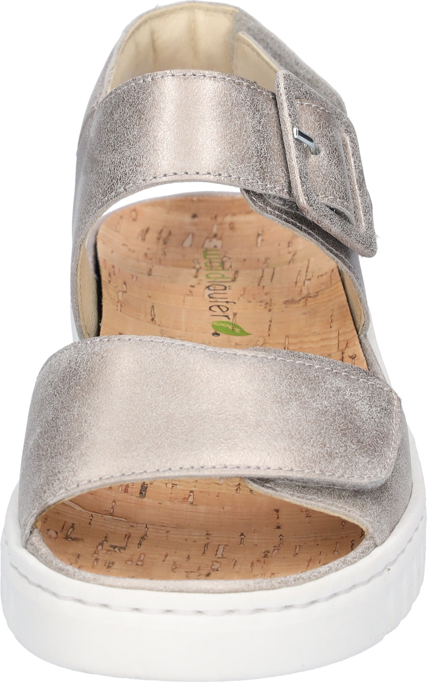 Waldläufer Plateausandale »H-WILLOW«, Sommerschuh, Klettschuh, Bequemschuh mit Korkfußbett, H-Weite