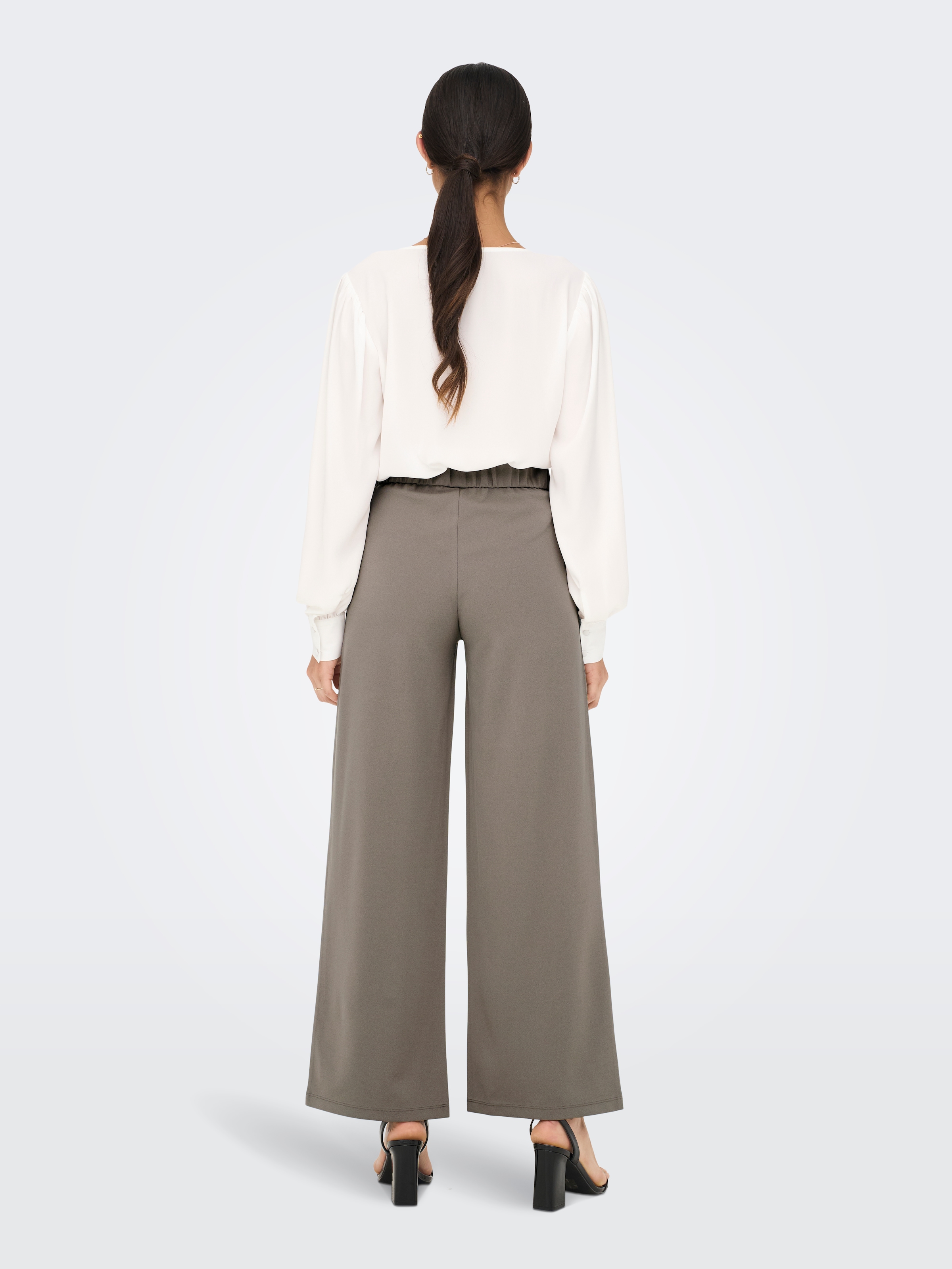 JDY Schlupfhose »JDYLOUISVILLE CATIA WIDE PANT JRS NOOS«, Sommerhose, hinten mit elastischem Bündchen